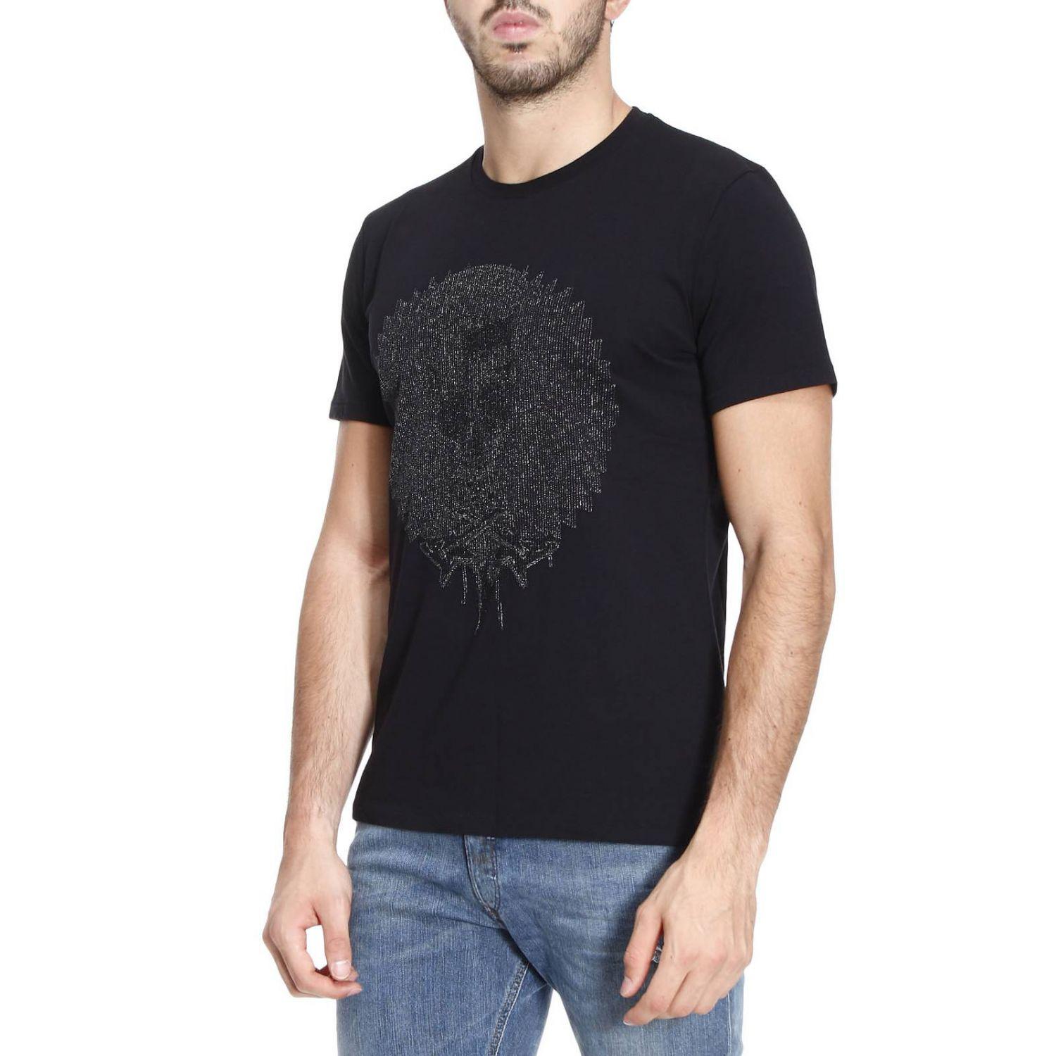 Lyst - Just Cavalli T-shirt Men in Black for Men