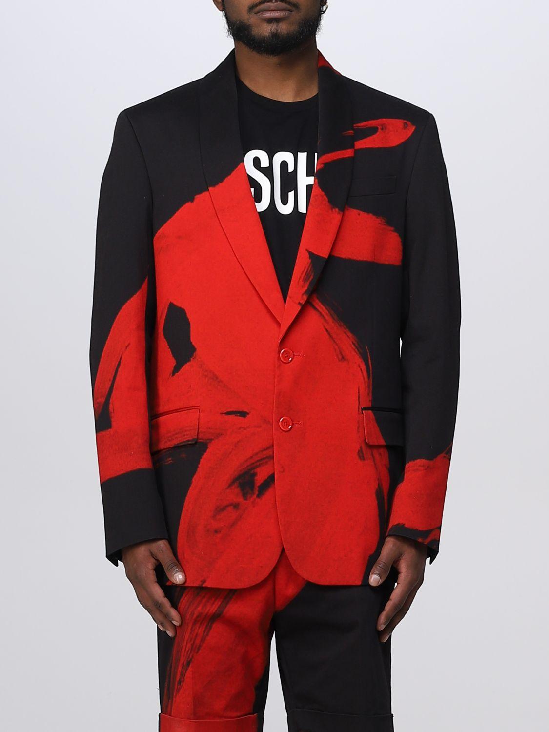 Moschino Couture Blazer in Red for Men | Lyst