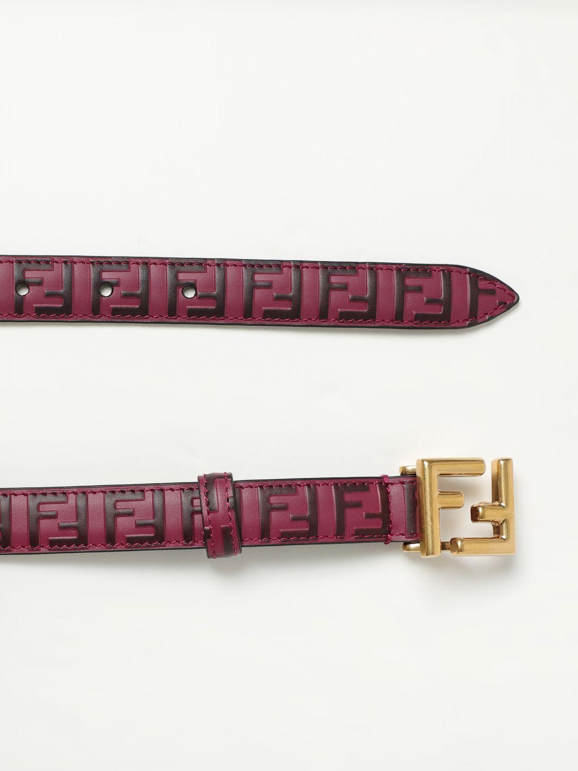 Fendi top pink belt