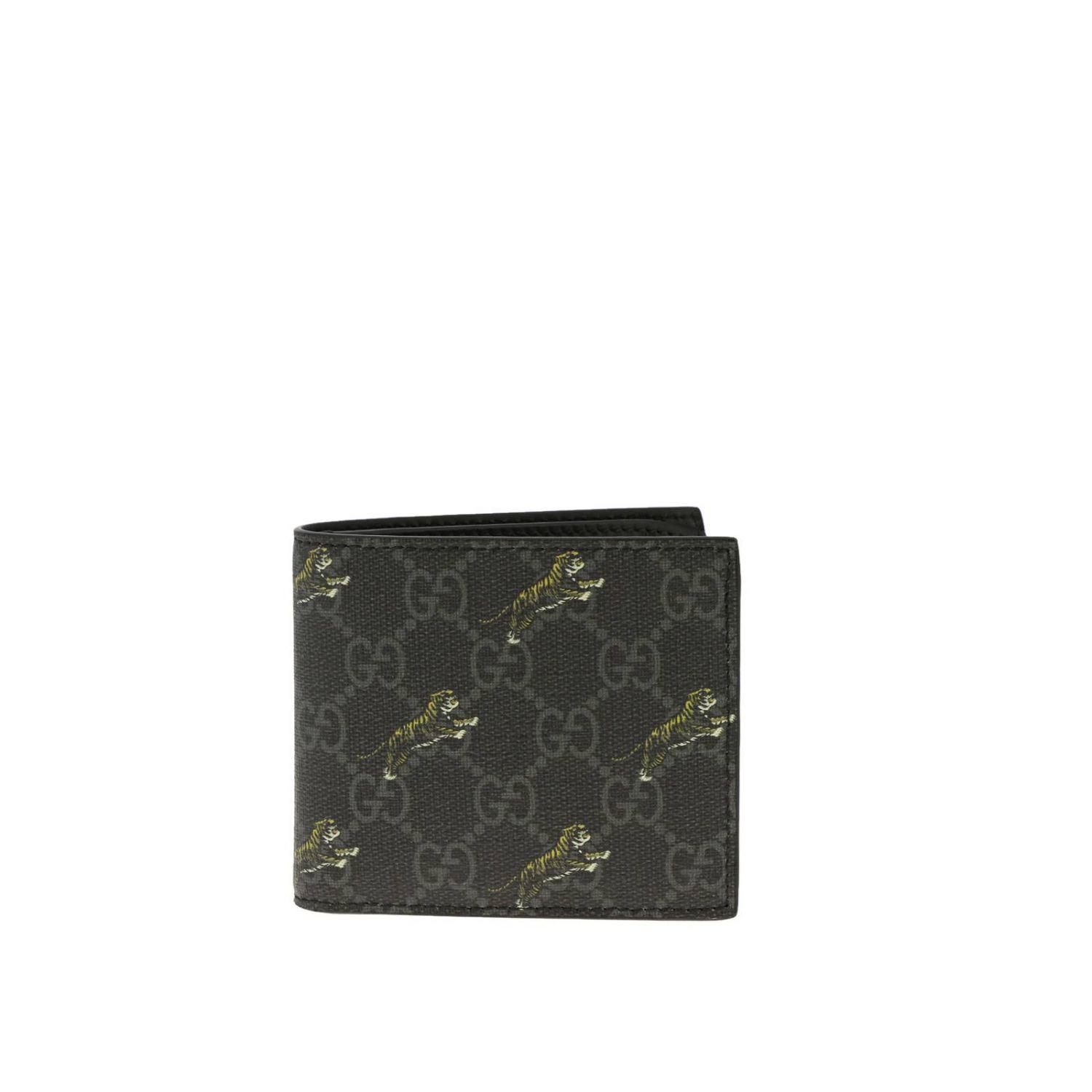 Gucci Multicolor Tiger Print GG Supreme Bifold Wallet Gucci | The Luxury  Closet