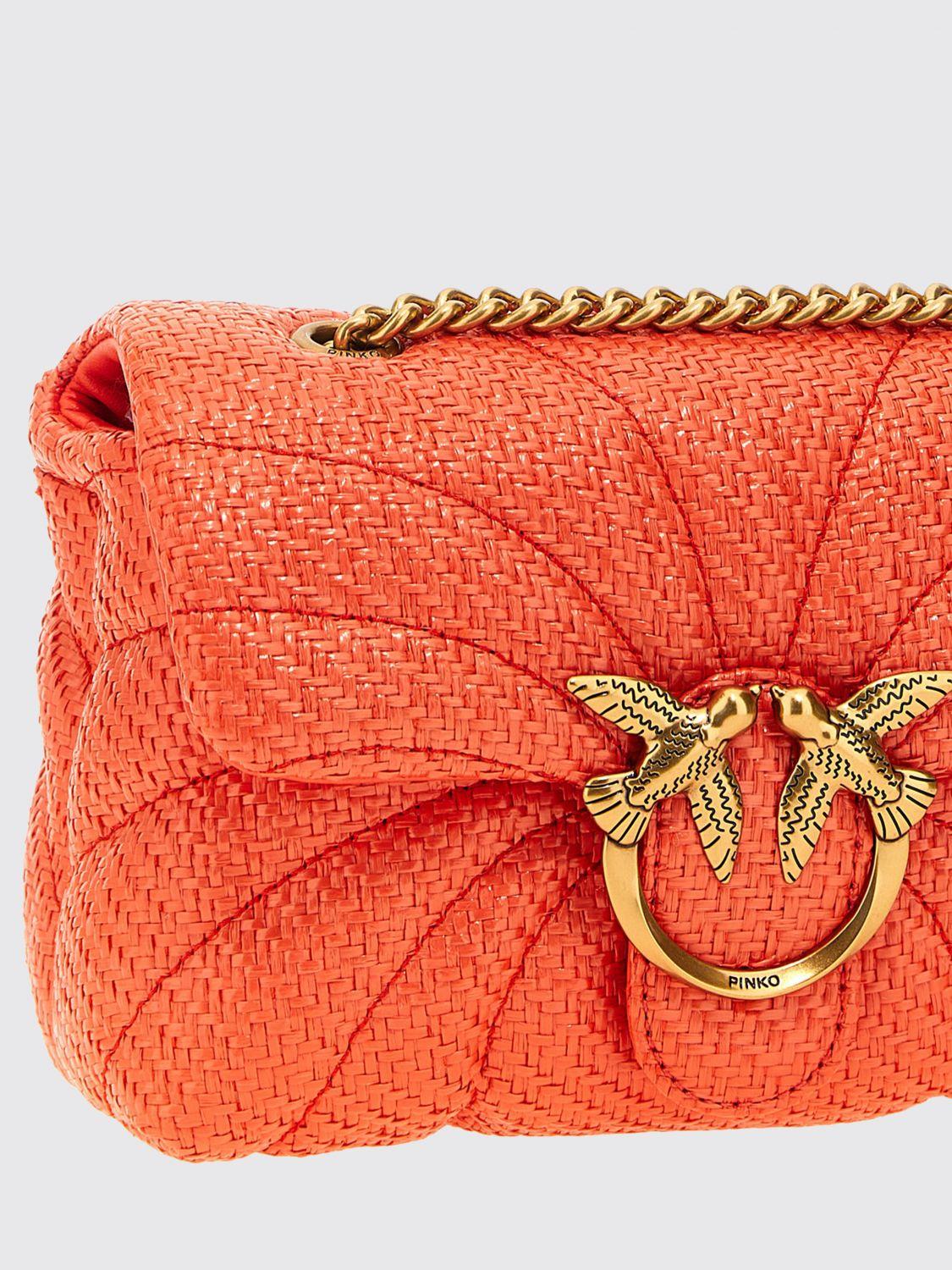 バッグ・カバンその他 Pinko Bags Orange Pinko Love Mini Soft Mix orange bag - Orange | 1P21NDY66HA76