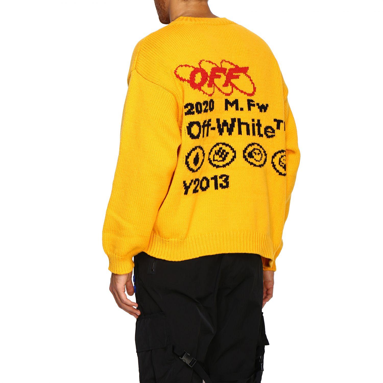 Virgil Abloh Yellow Y013 Sweater 