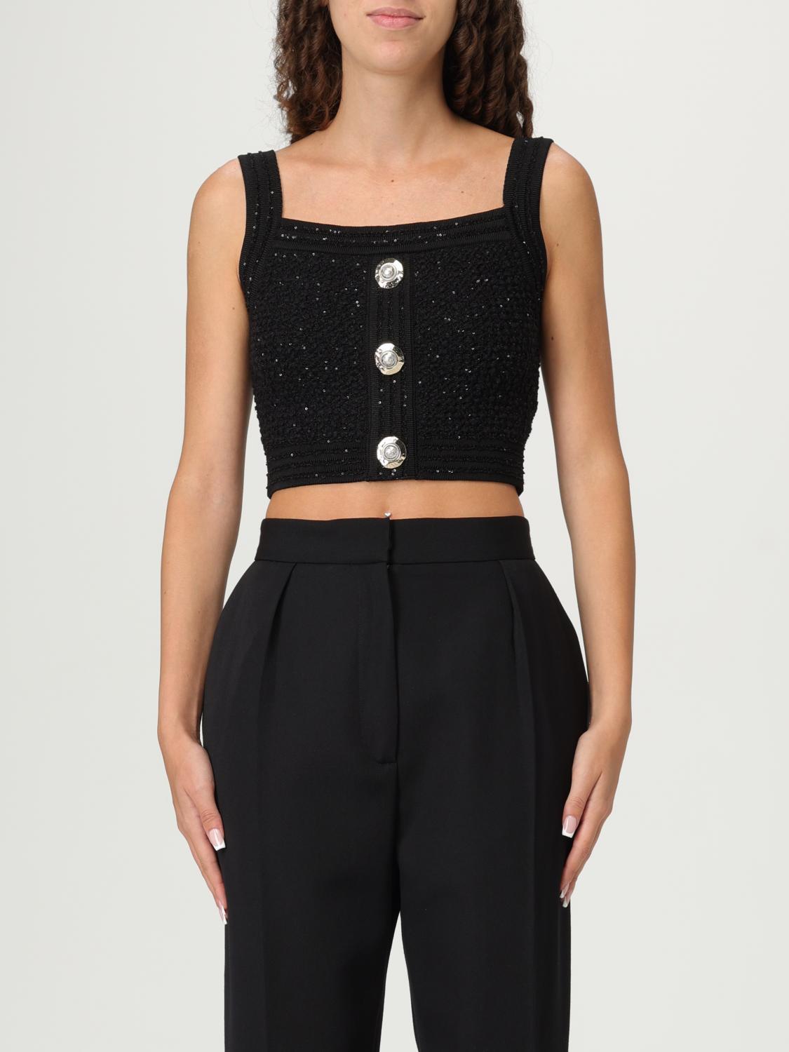 Balmain Spaghetti Strap Tops for Women Lyst