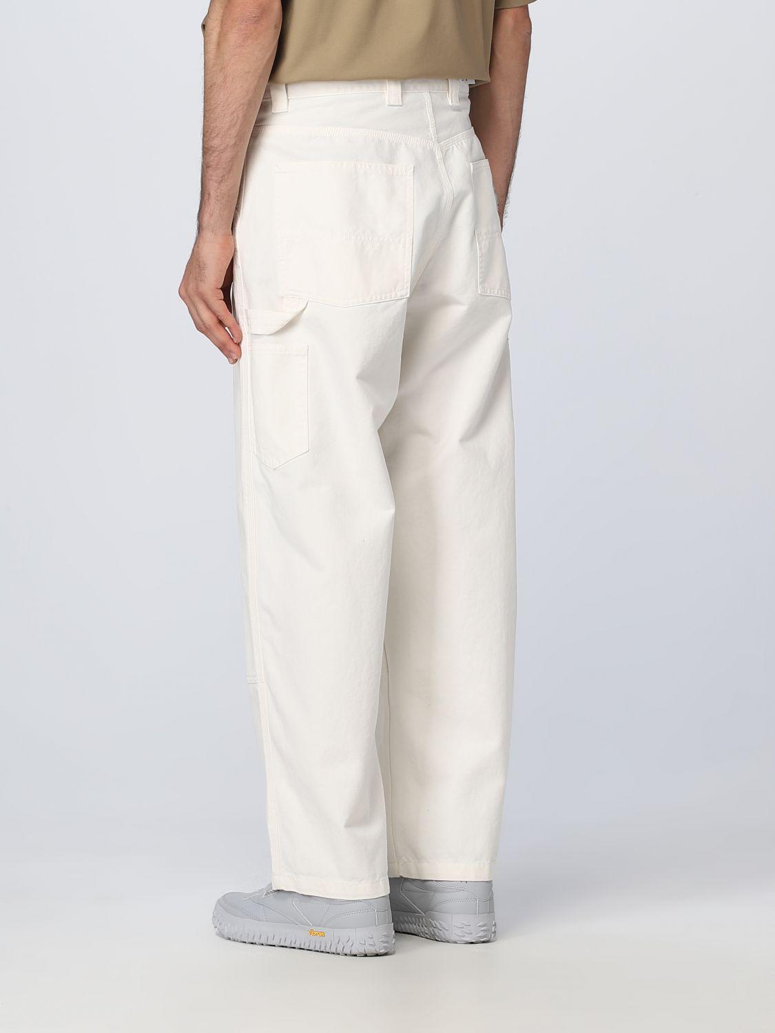 Banyan Udholde Stærk vind Carhartt WIP Trousers in White for Men | Lyst