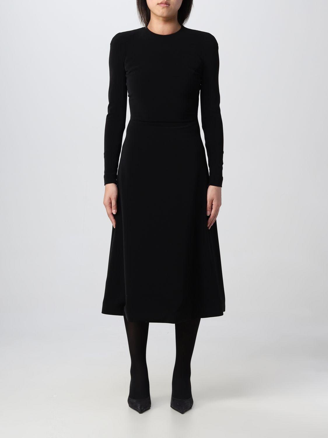 balenciaga black dress collection