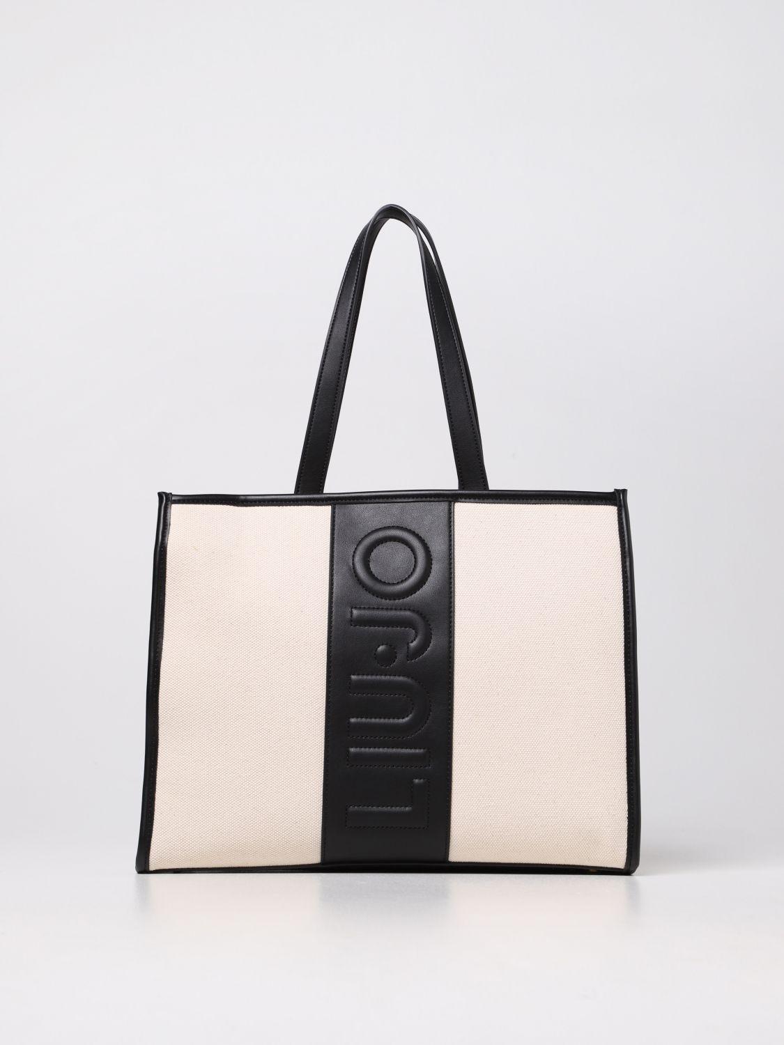 Liu Jo Tote Bag In Canvas And Synthetic Leather | Lyst