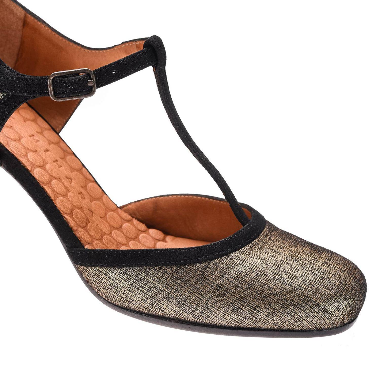 Chie Mihara Leather Shoes Women in Gold (Metallic) Lyst