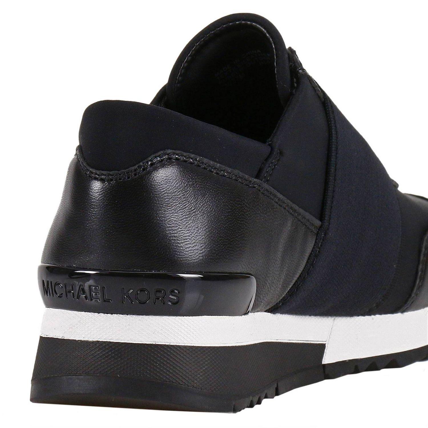 michael kors black platform sneakers
