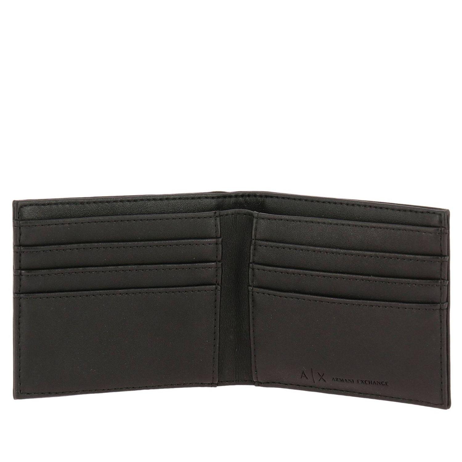 Armani Exchange Synthetic Wallet Men in Black for Men - Lyst
