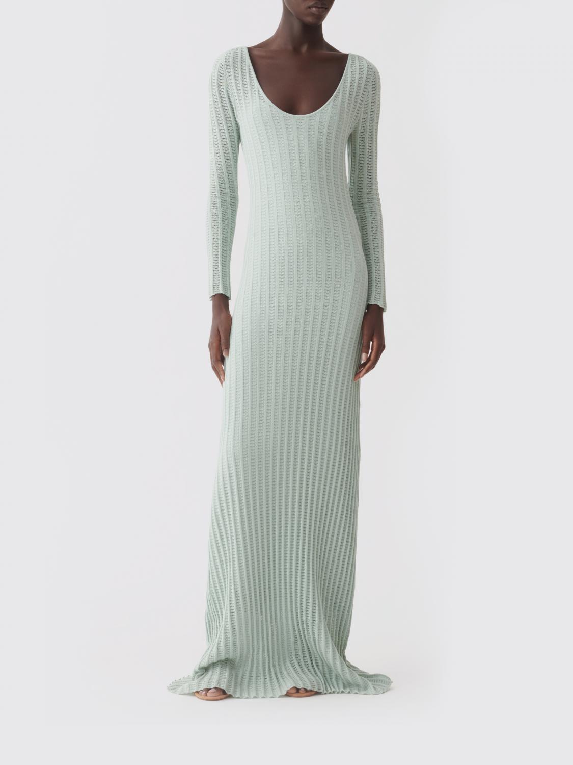 green emerald velvet dress Ruched Satin Dress by Fabiana Filippi main image 1