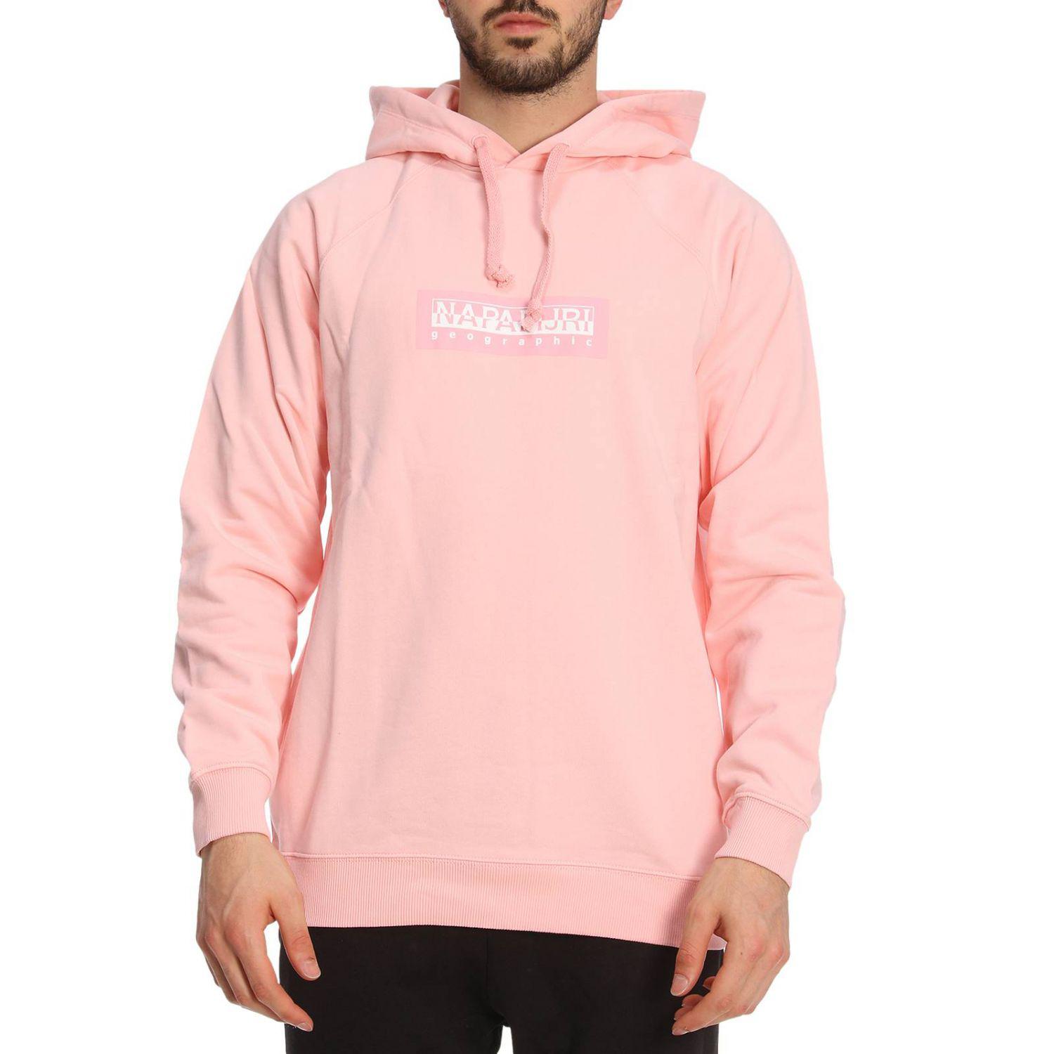 napapijri pink hoodie