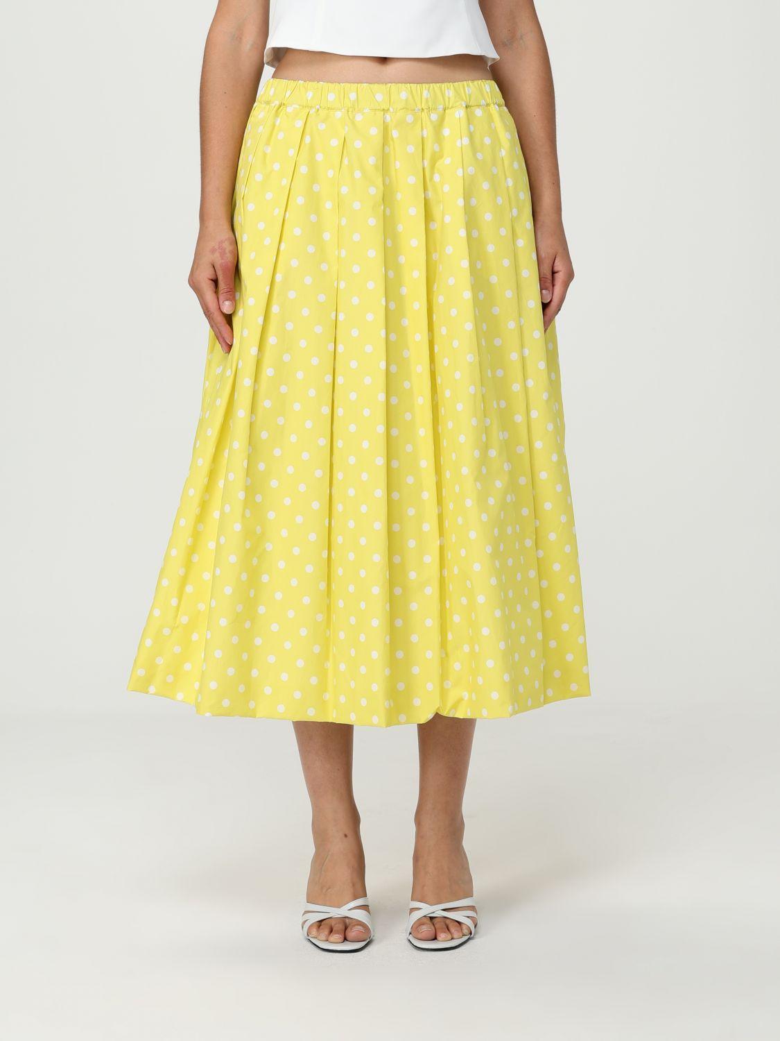 スカート FABIANA FILIPPI Women Mid Skirts GND265F367 L186778 Yellow Fabiana Filippi Skirt in Yellow | Lyst