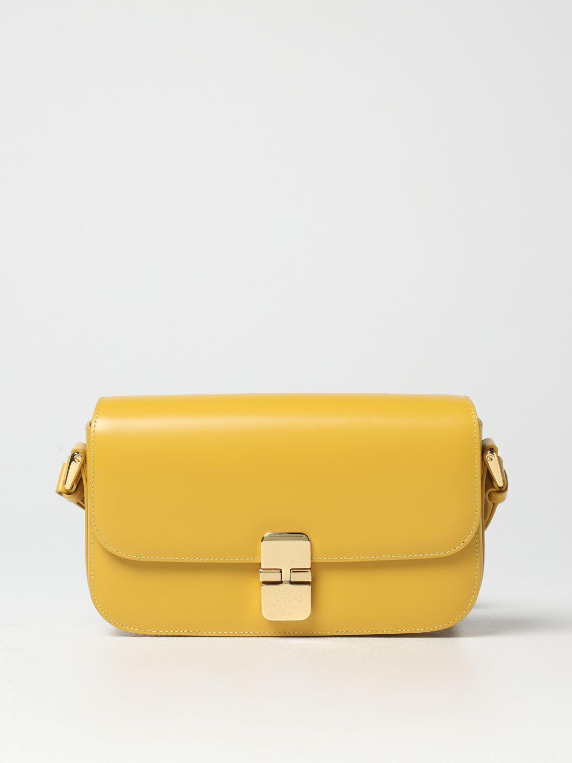 A.P.C. Crossbody Bags in Yellow | Lyst