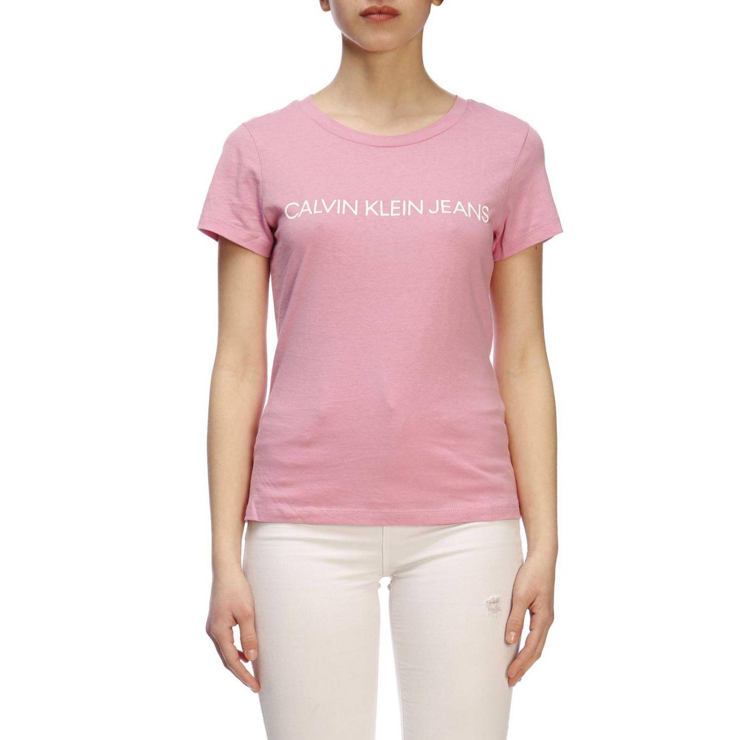 calvin klein pink shirt