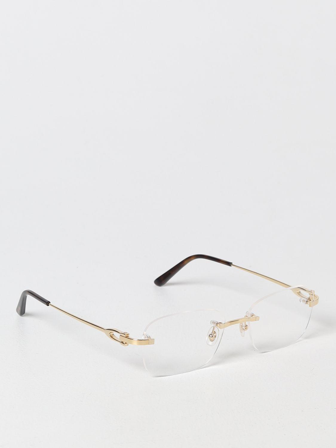 Cartier Glasses in Natural for Men | Lyst