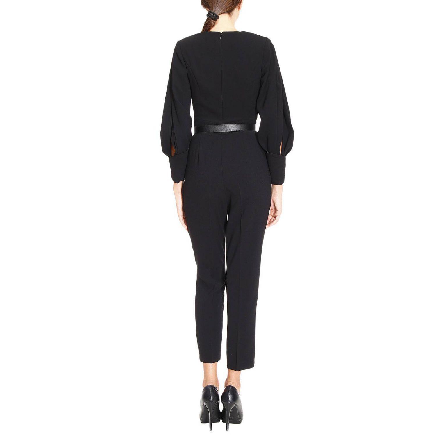 Lyst - Elisabetta Franchi Jumpsuits Dress Women in Black