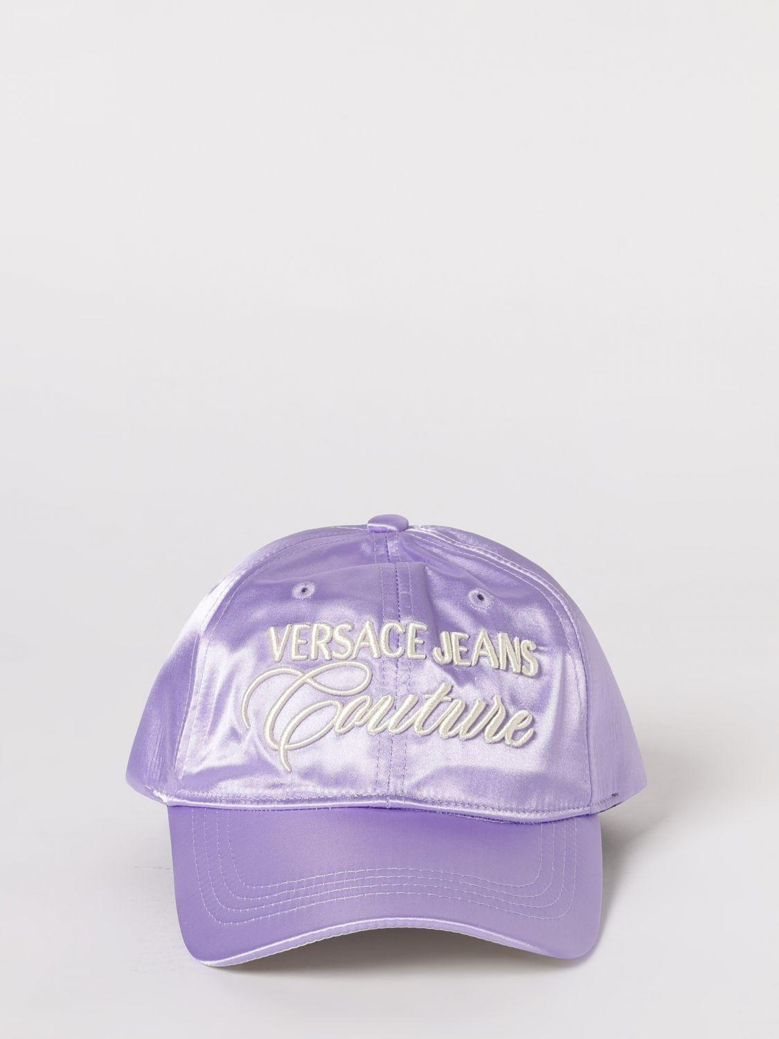 Versace Jeans Couture Satin Hat With Embroidered Logo in  display picture 1