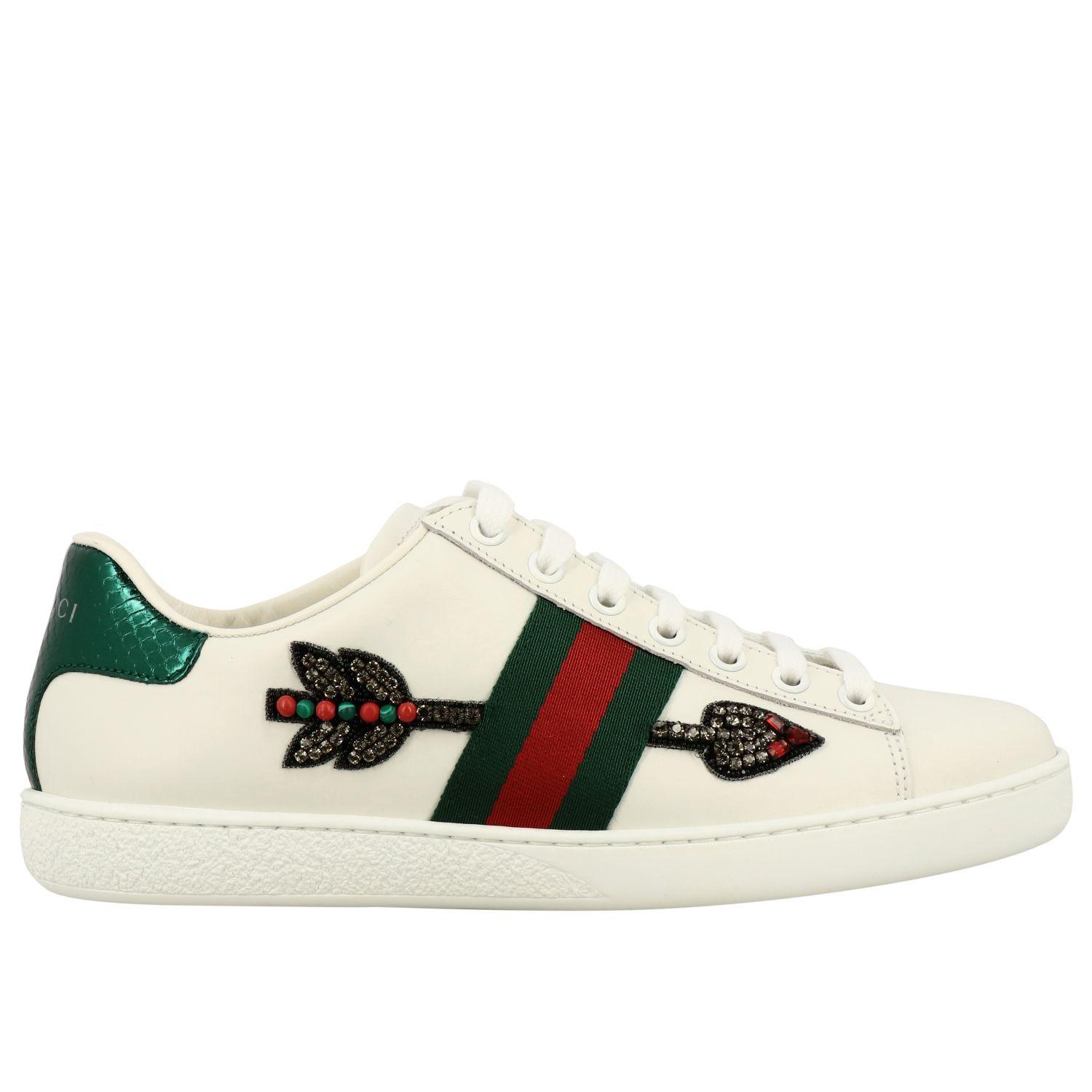 Gucci Sneakers Shoes Women in White - Lyst