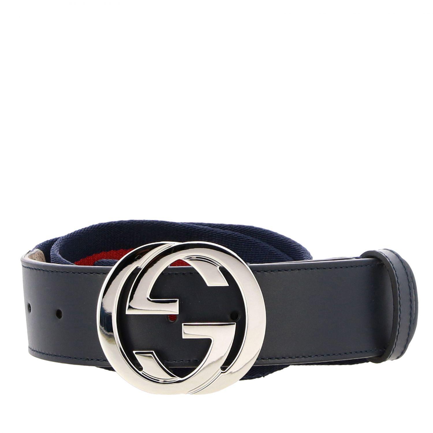 mens blue gucci belt