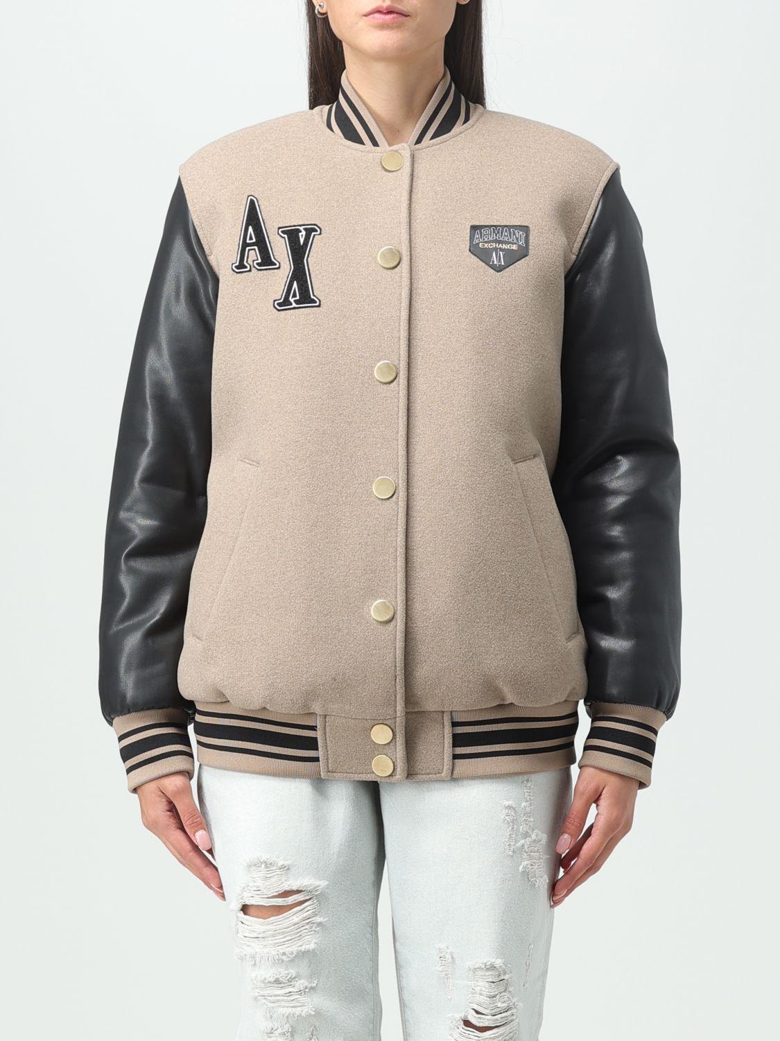 Armani Exchange Jacket in Natural | Lyst