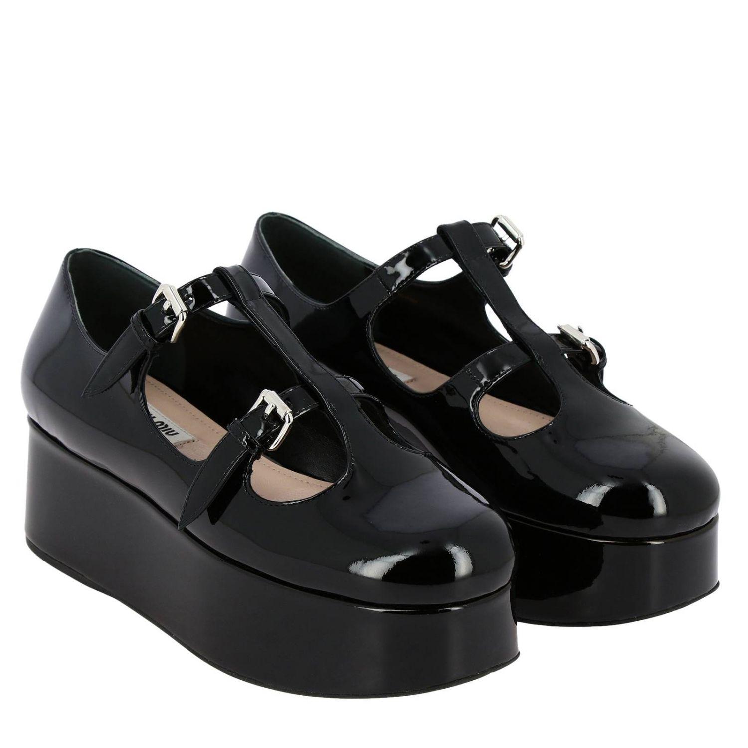 miu miu ballerina platform