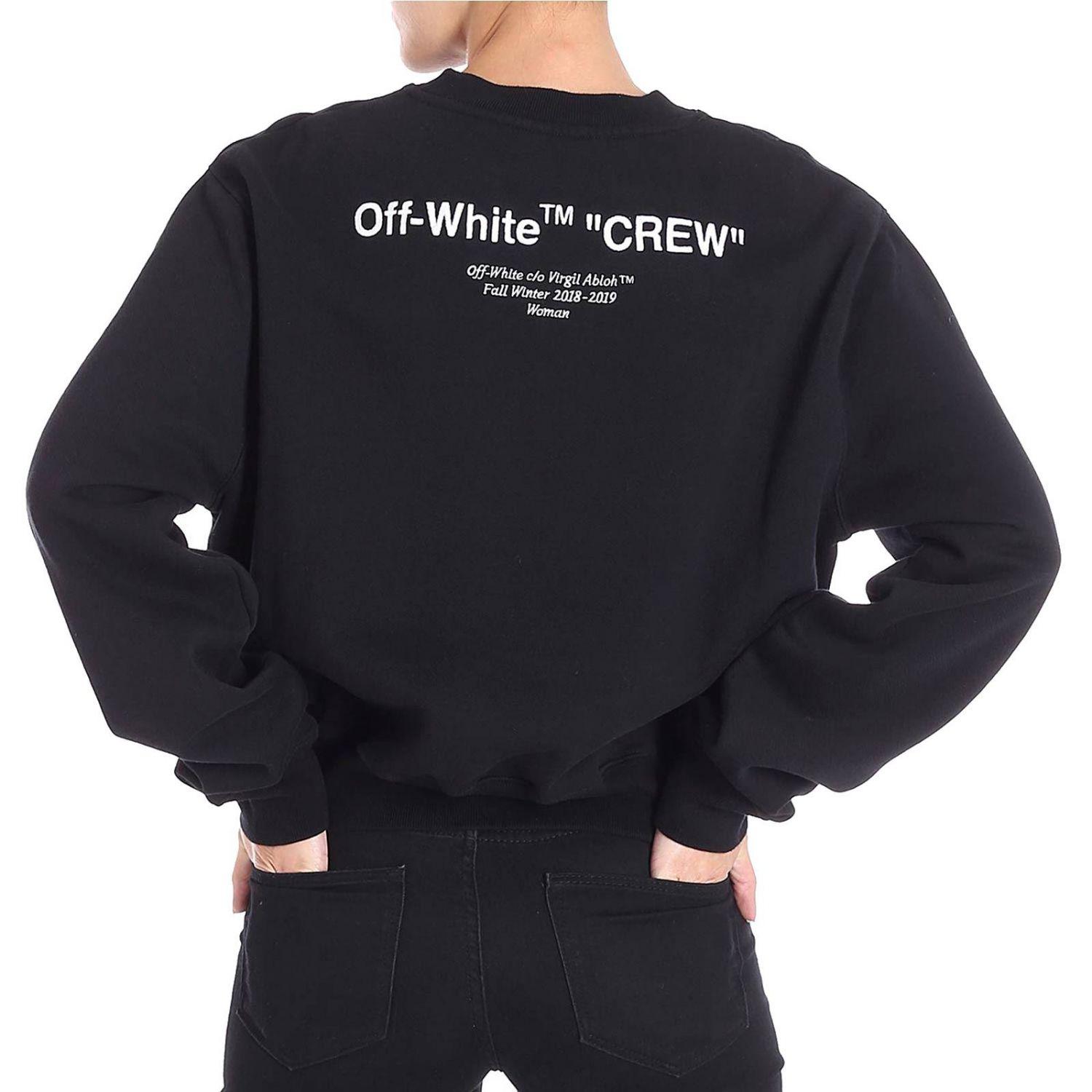 off white womens sweatshirt