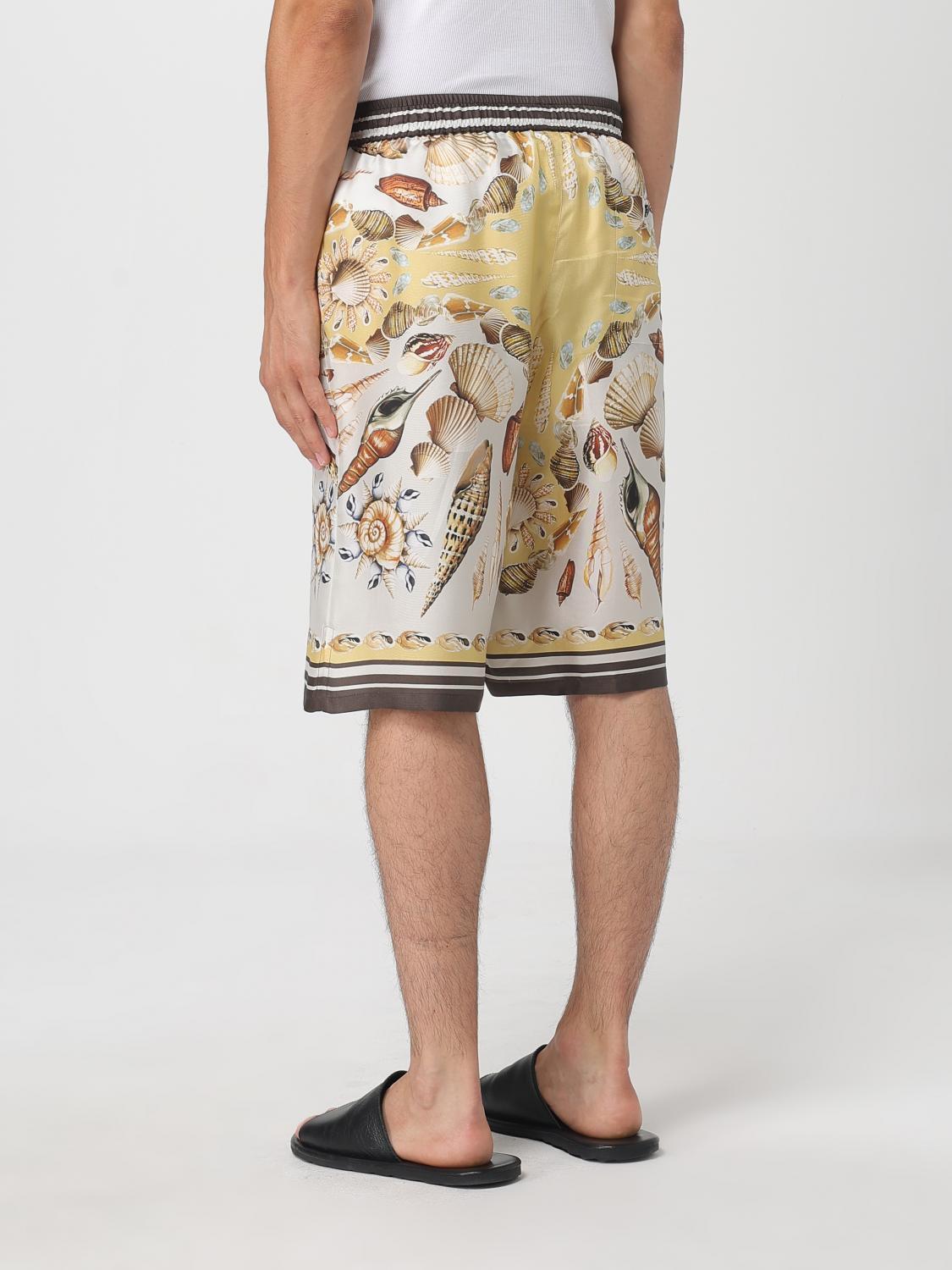 ショートパンツ Dolce & Gabbana Floral bermuda shorts Floral quilted jacquard shorts in Light Blue for Women