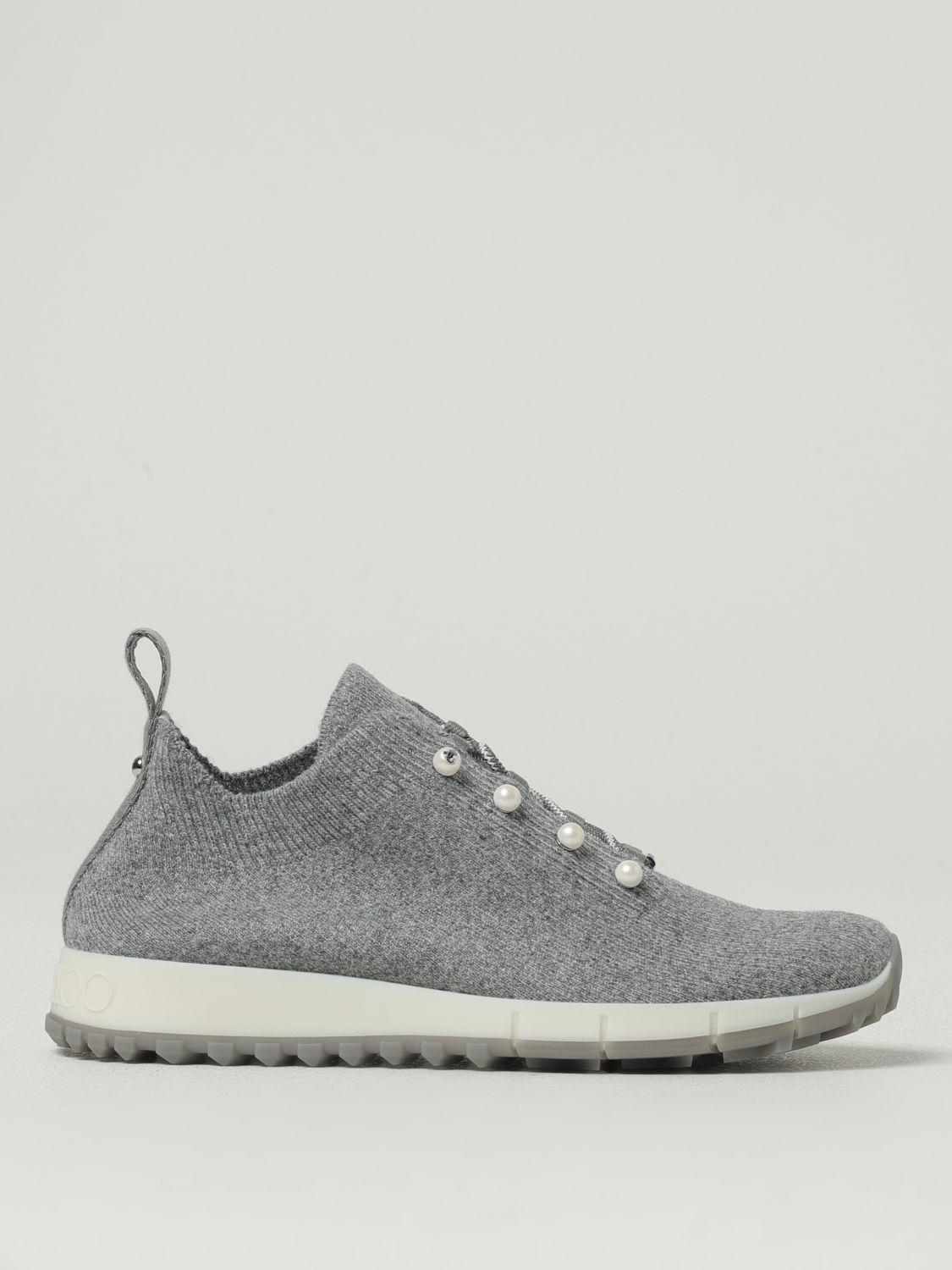 スニーカー Jimmy Choo Sneakers & Slip-On Grey Jimmy Choo Sneakers for Women | Online Sale up to 74% off | Lyst
