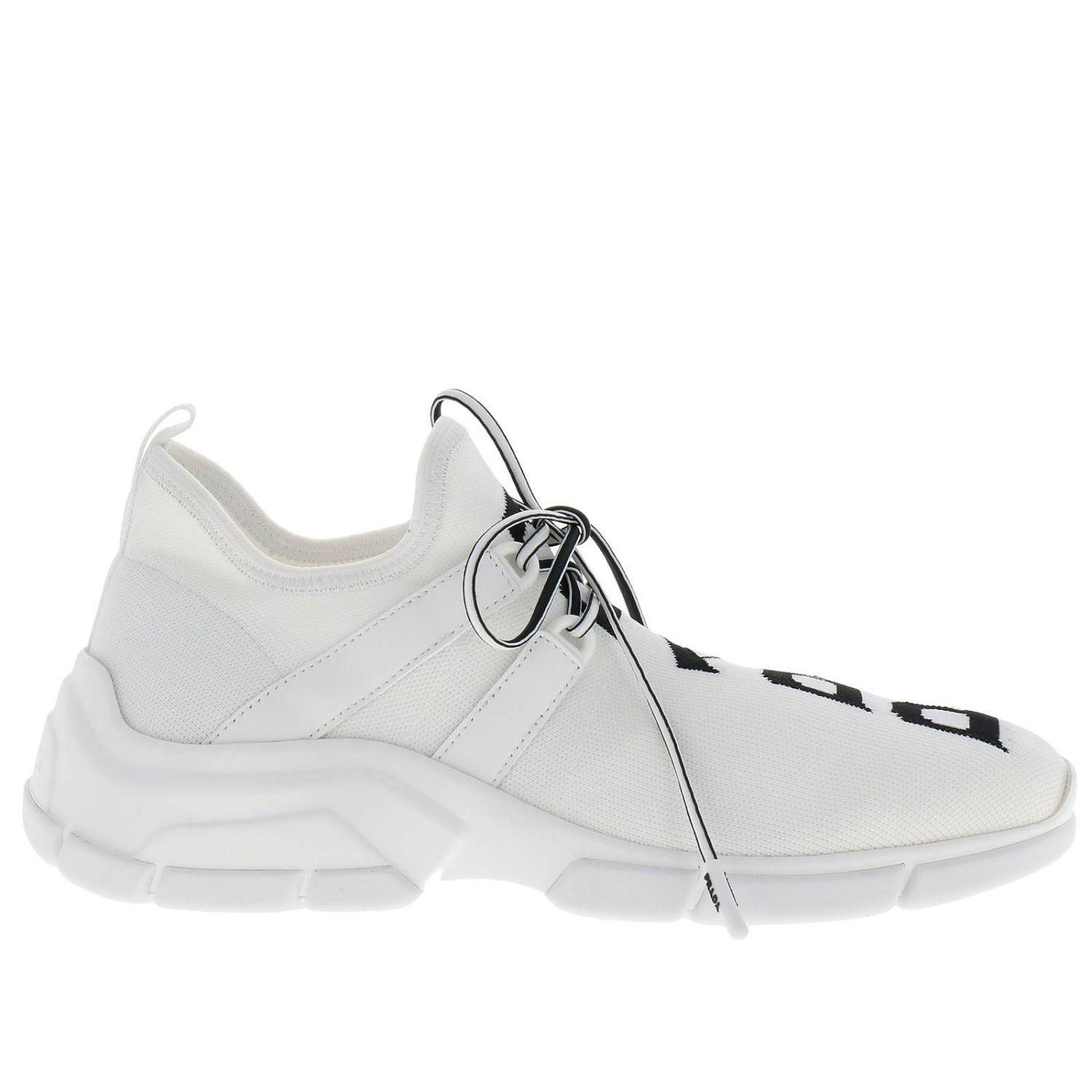 Prada Shoes in White | Lyst