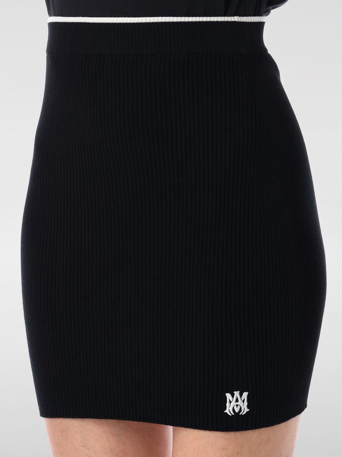 ワンピース AMIRI Women Mid Skirts AWKNRS1008 Black Amiri Skirts for Women | Online Sale up to 89% off | Lyst
