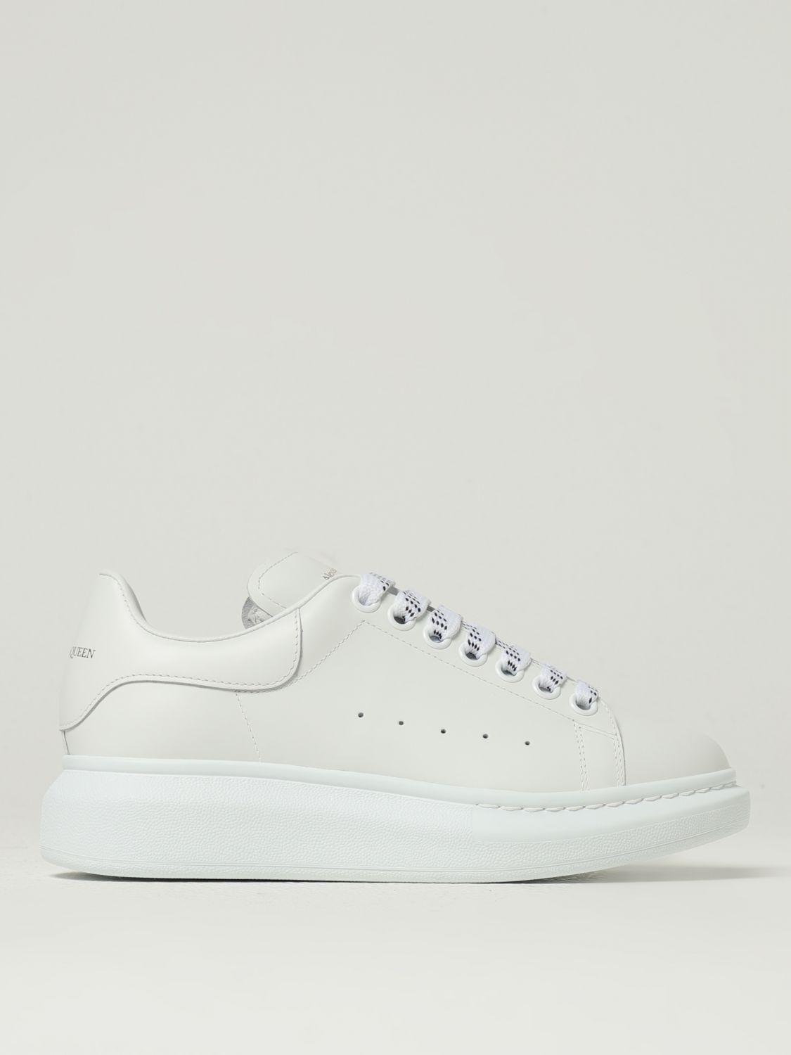 スニーカー Alexander Mcqueen Chunky White Leather Sneakers Alexander McQueen Oversized Sneakers Size 44. 5 EU