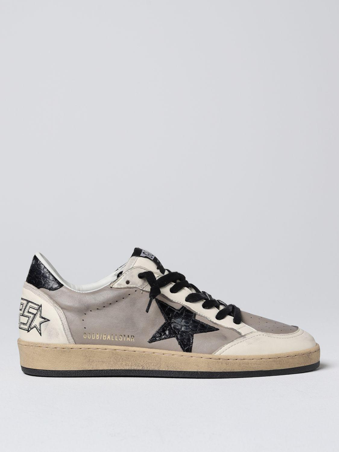Golden Goose Ball Star Sneakers In Used Nappa Leather in Red for Men | Lyst  UK