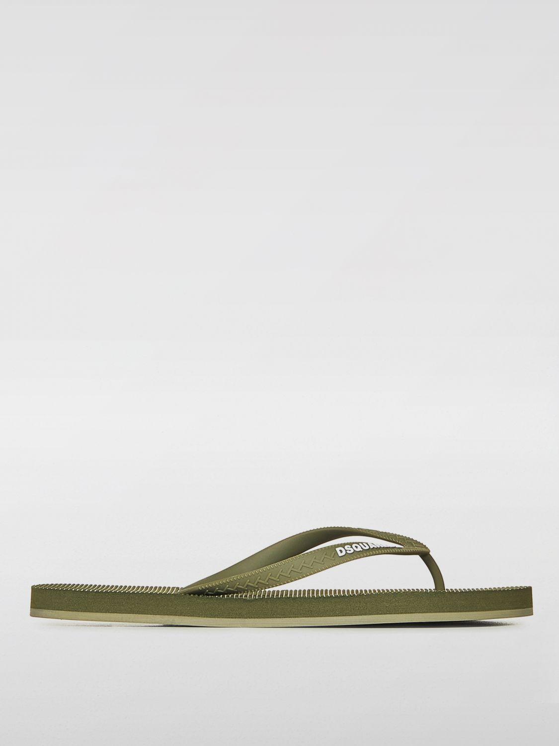 サンダル DSQUARED2 Men Sandals Green FFM000117200001 8085 DSquared² Sandals and Slides for Men | Online Sale up to 77