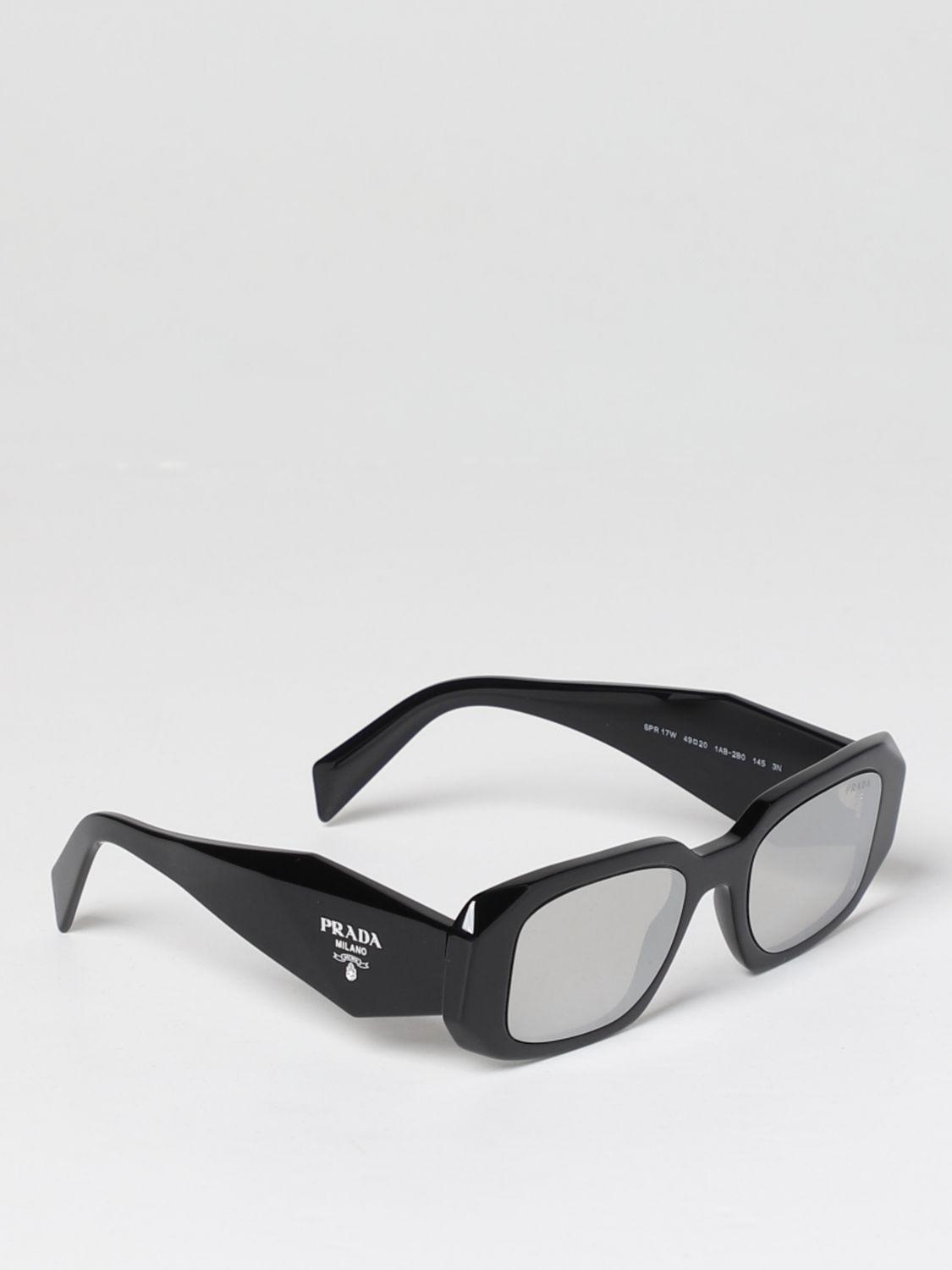 Prada Glasses in Black | Lyst