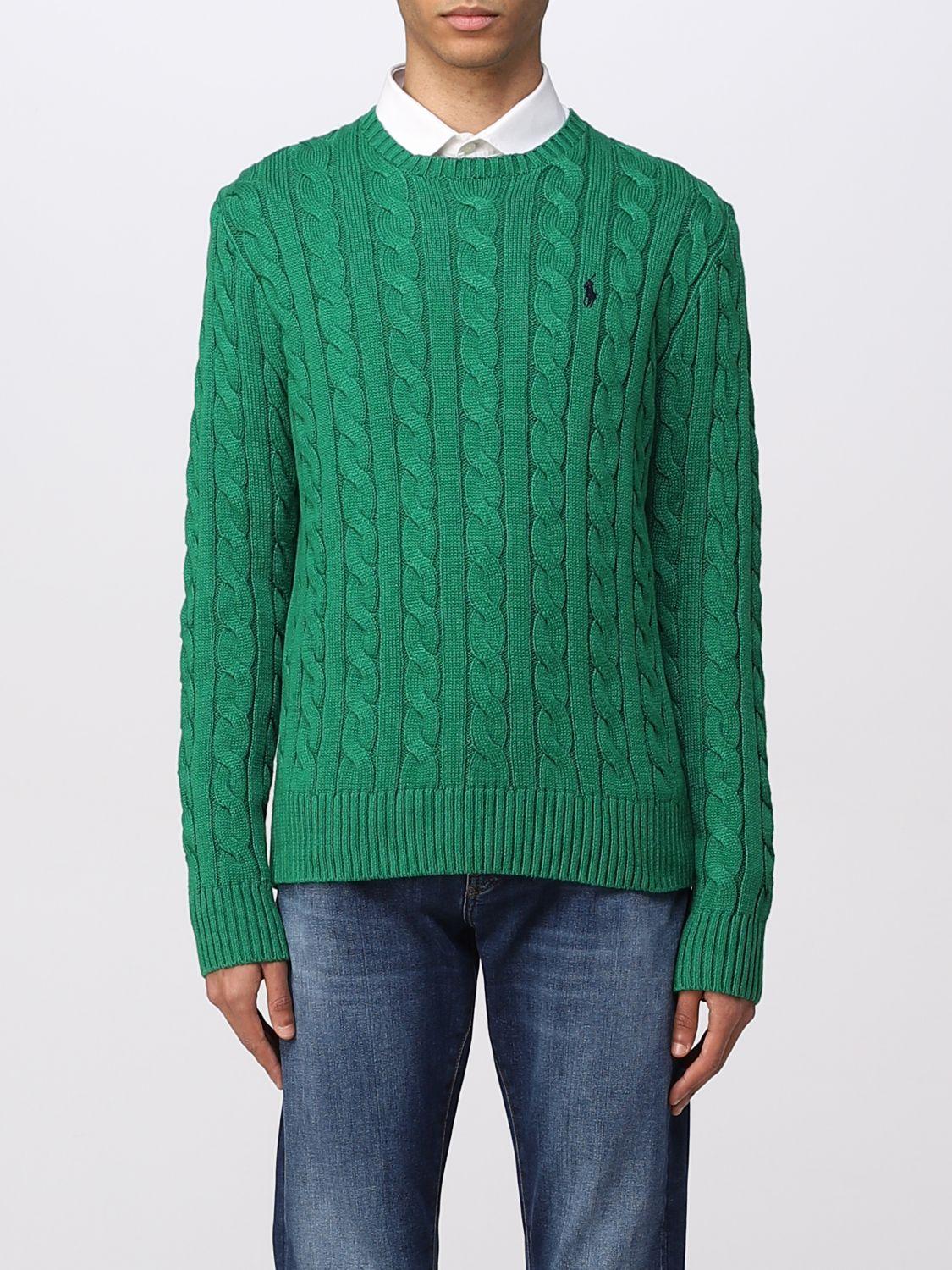 Polo Ralph Lauren Sweater in Green for Men | Lyst