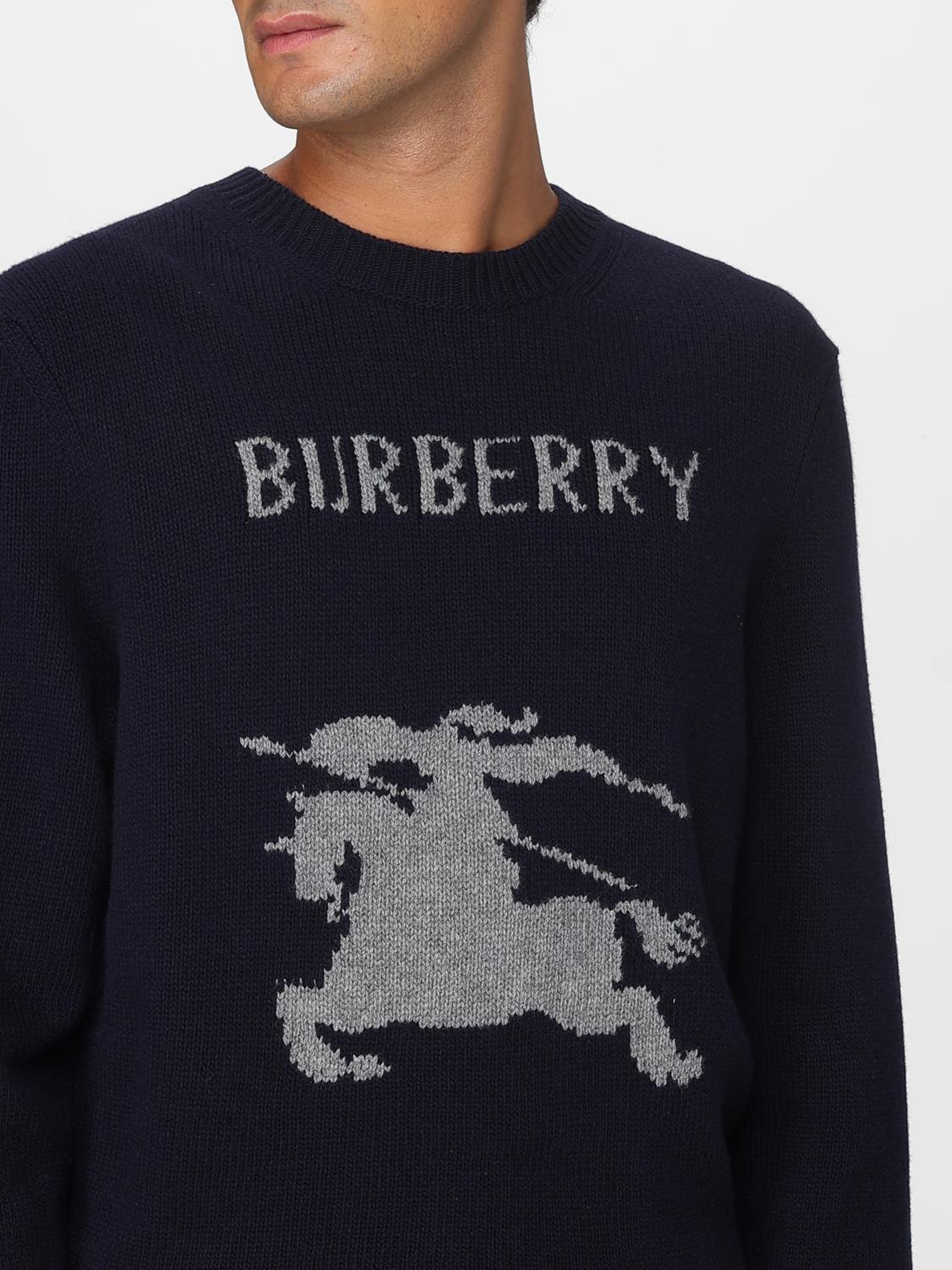 Burberry Cardigan in Blue for Men Lyst UK