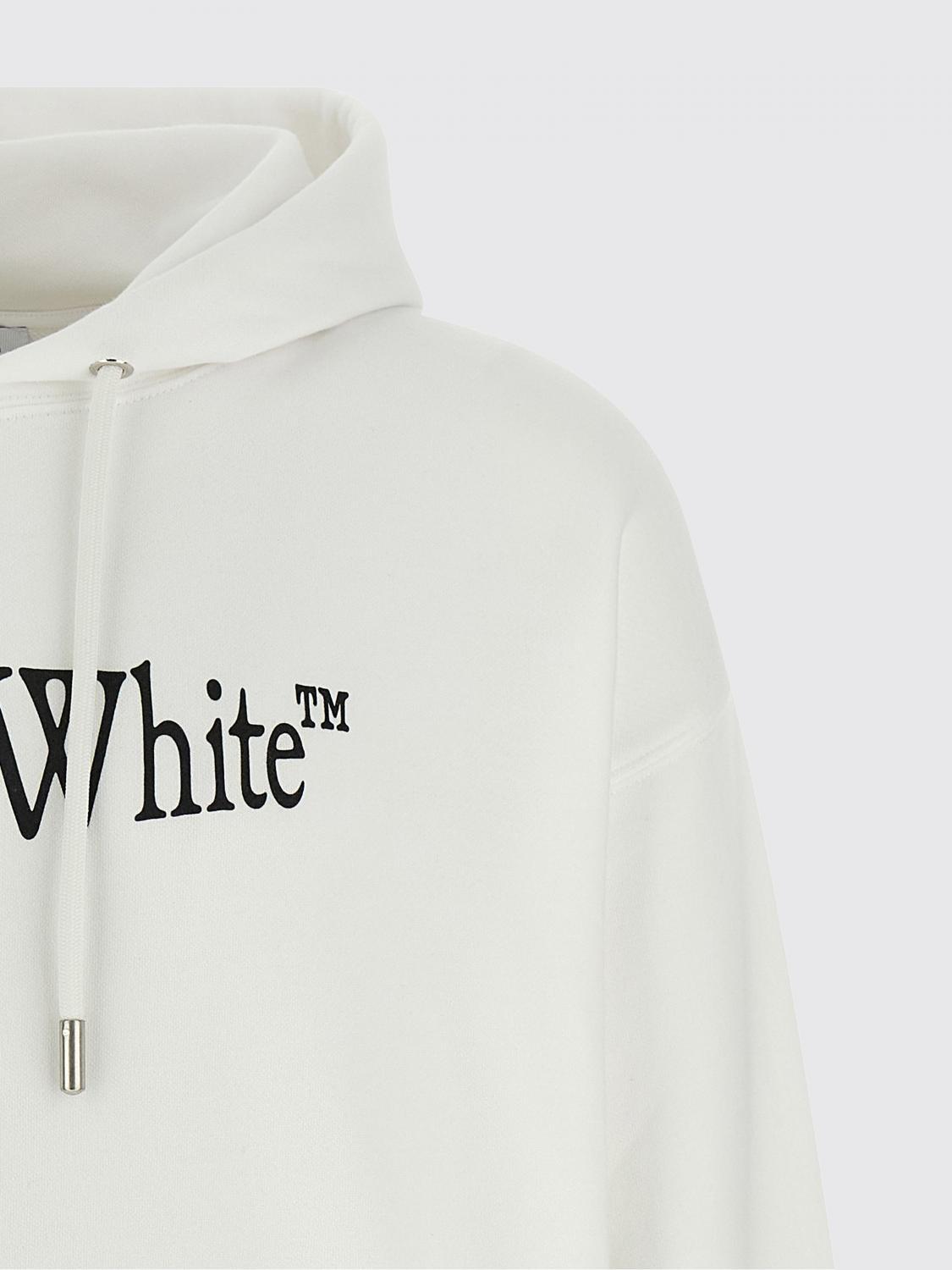 Off-White c/o Virgil Abloh Sweatshirt in White for Men | Lyst