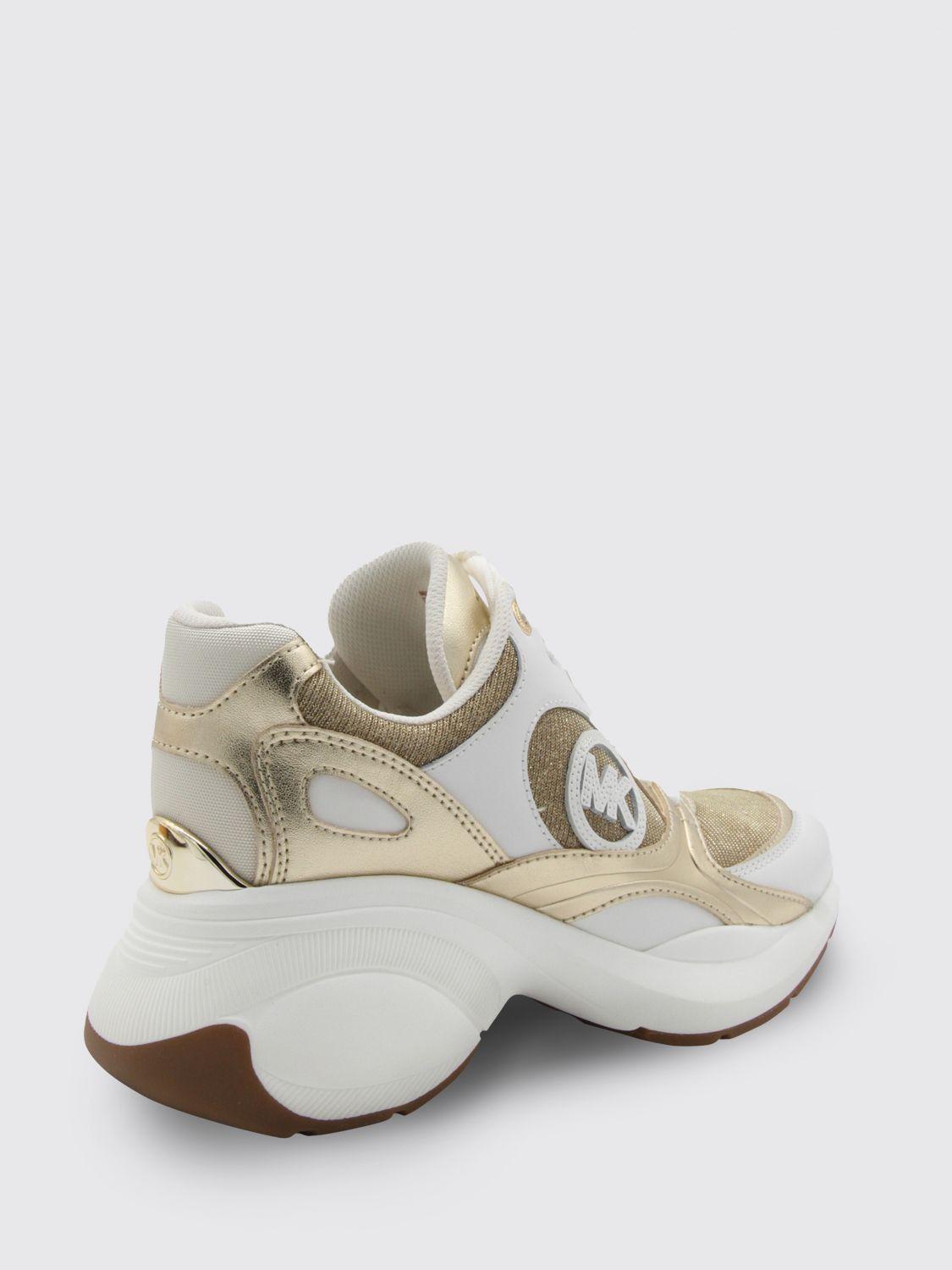 Michael kors 2024 gold sneakers