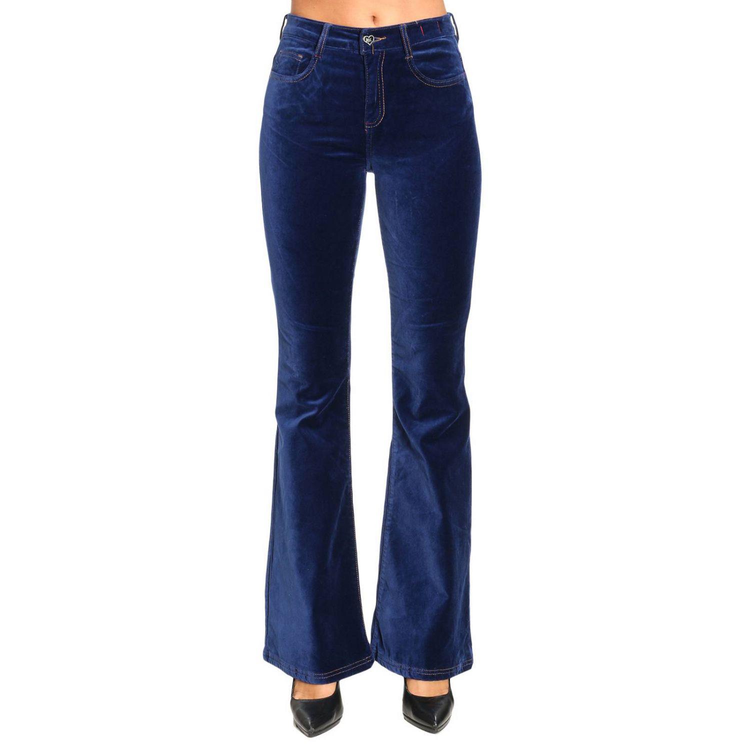 Lyst - Twin Set Jeans Women in Blue