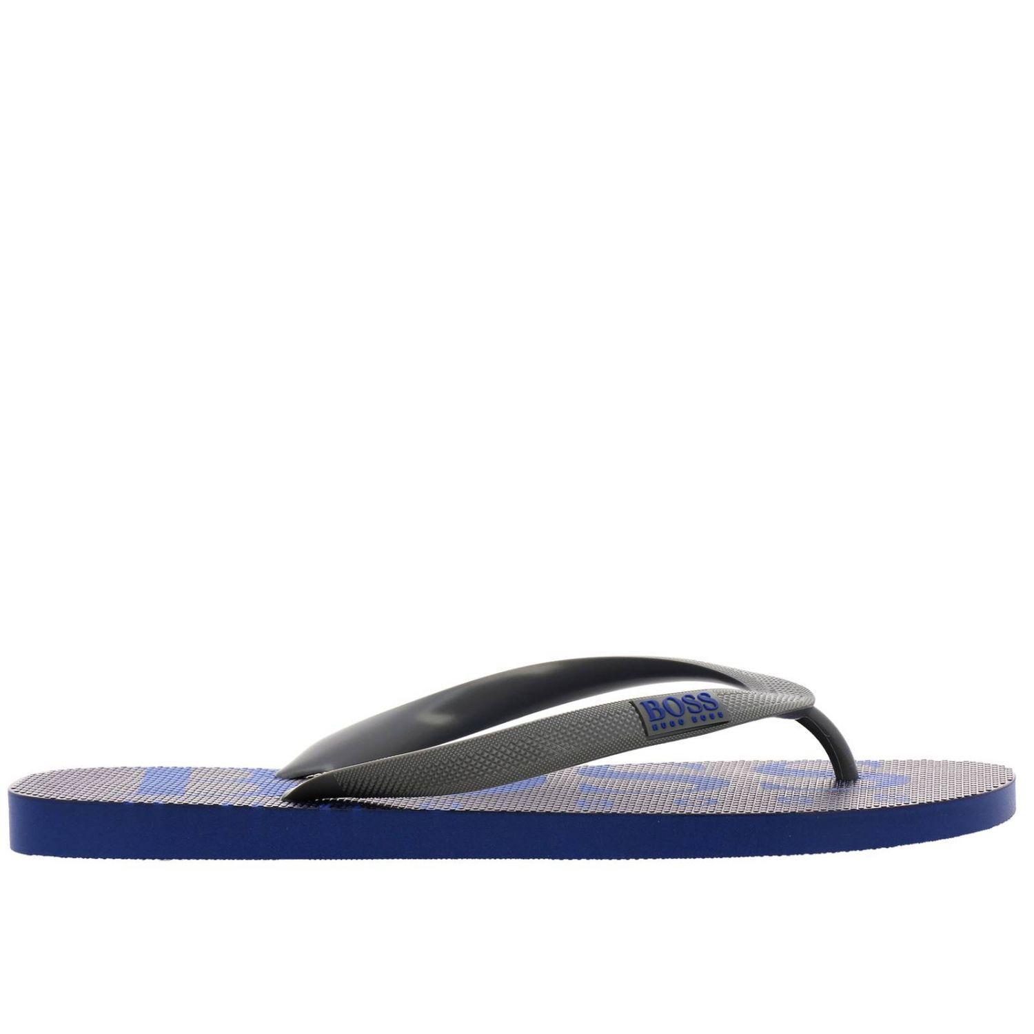 boss flip flops mens