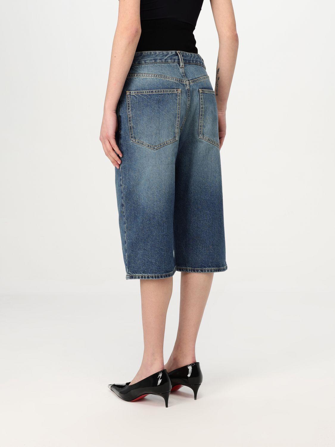 ショートパンツ Alaia Shorts Alaïa High-rise cotton shorts ALAÏA