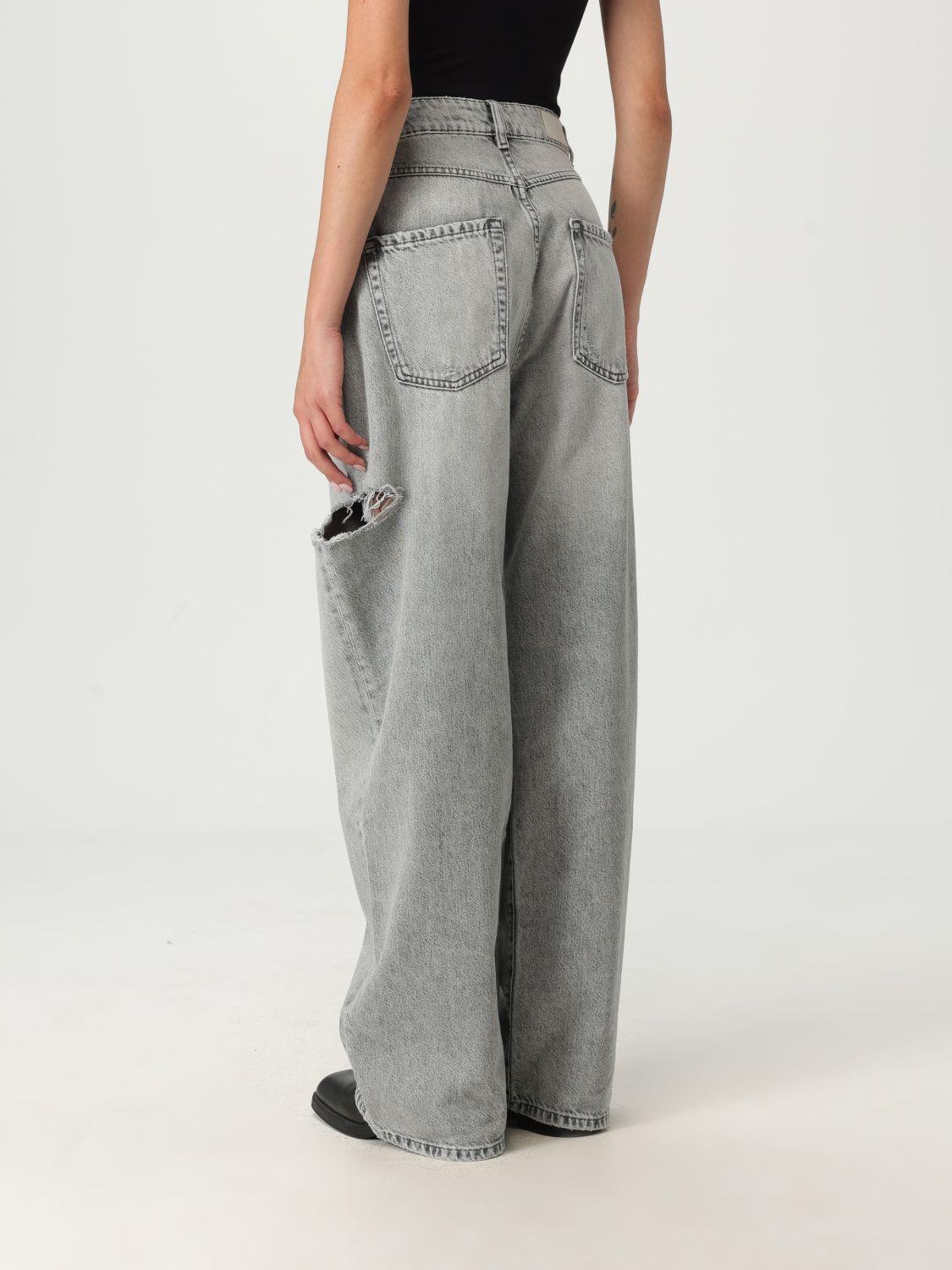 パンツ ICON DENIM Women Straight Pants BIANCA8019 Grey ICON DENIM Straight-leg jeans for Women | Online Sale up to