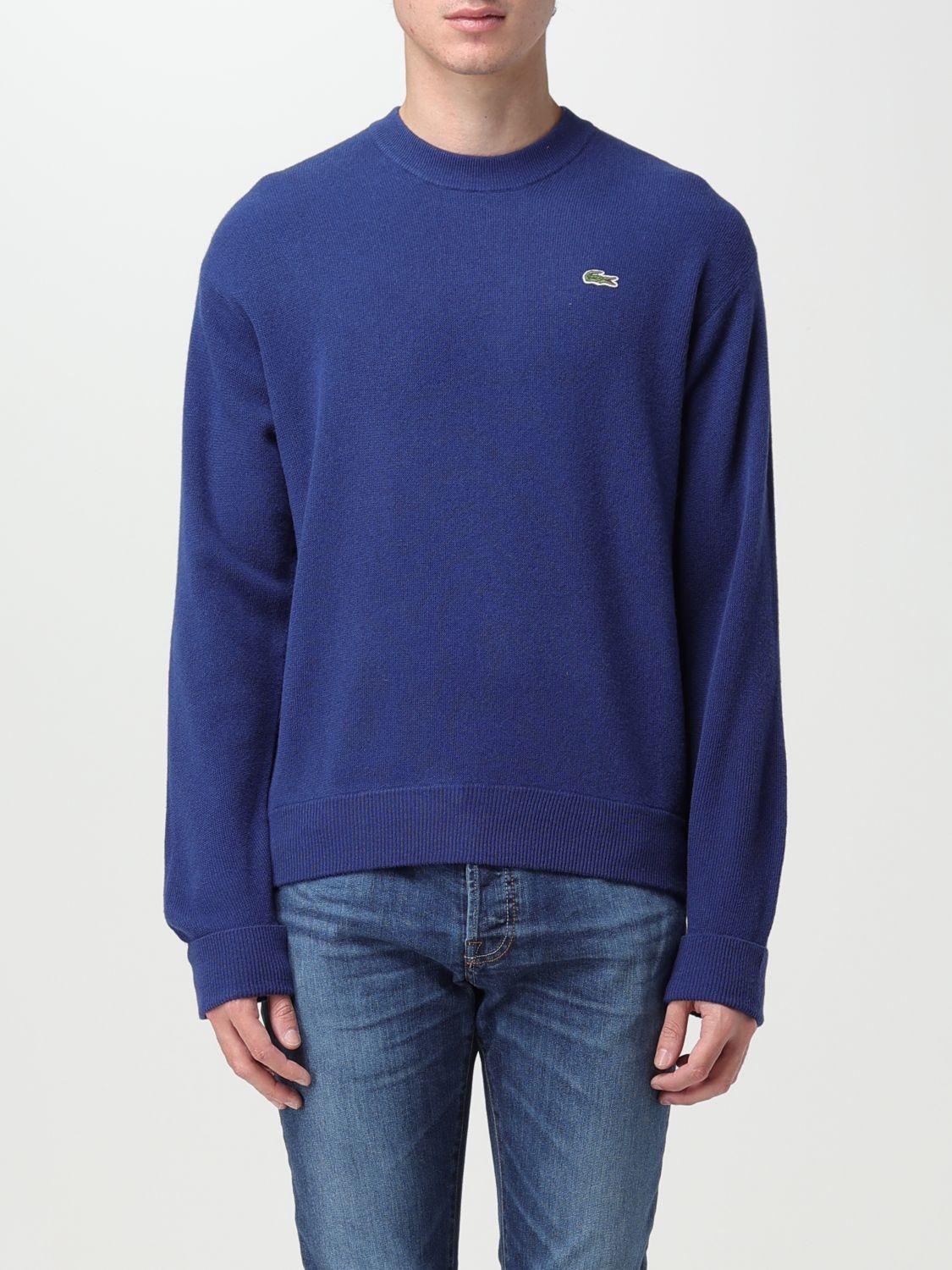Lacoste cheap jumper blue