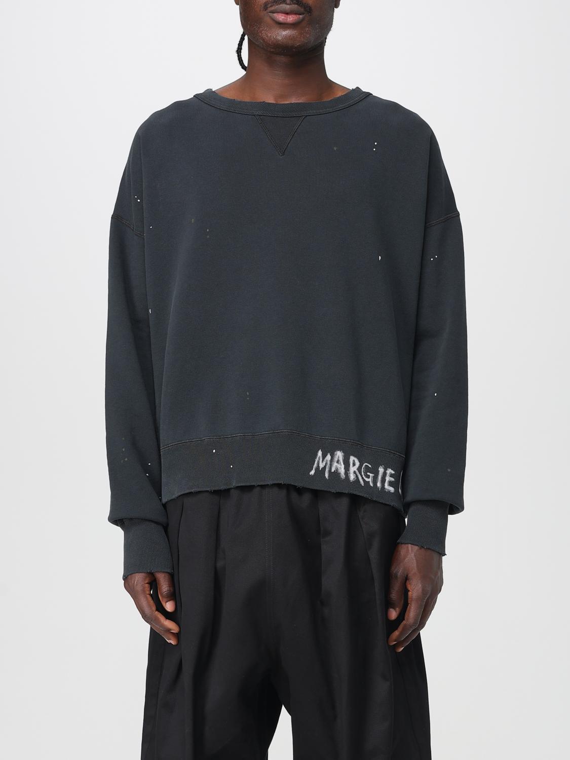 Tシャツ・カットソー Maison Margiela Decortique logo sweatshirt Maison Margiela Décortiqué logo-print T-shirt | Green | FARFETCH