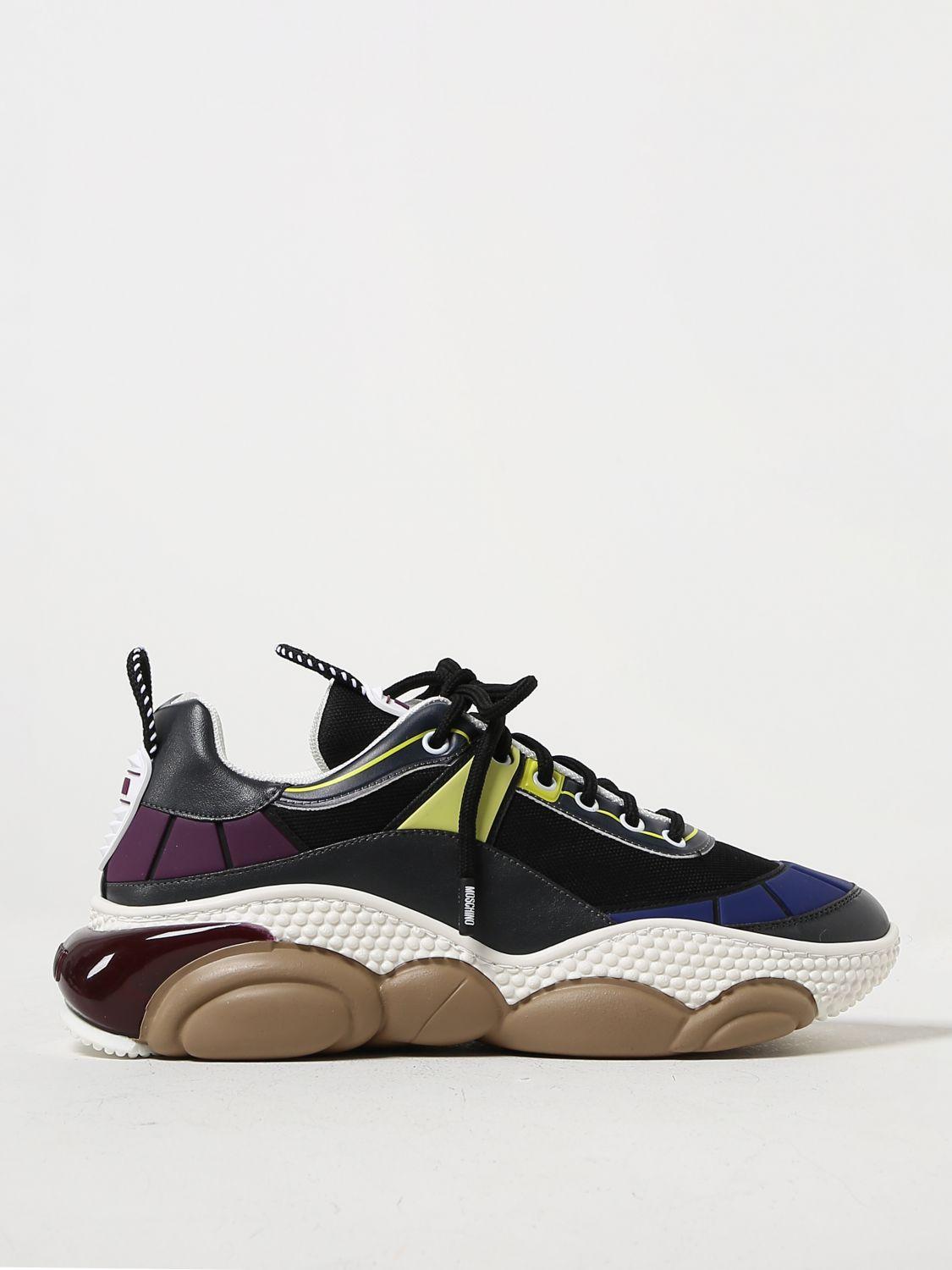 Moschino Couture Trainers in Black for Men | Lyst