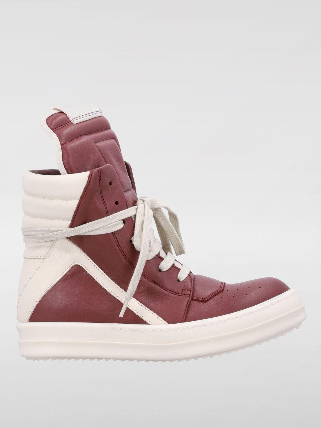 RICK OWENS☆レザーハイトップ ブラウン スニーカー Rick Owens DRKSHDW ハイカット スニーカー | ブラウン