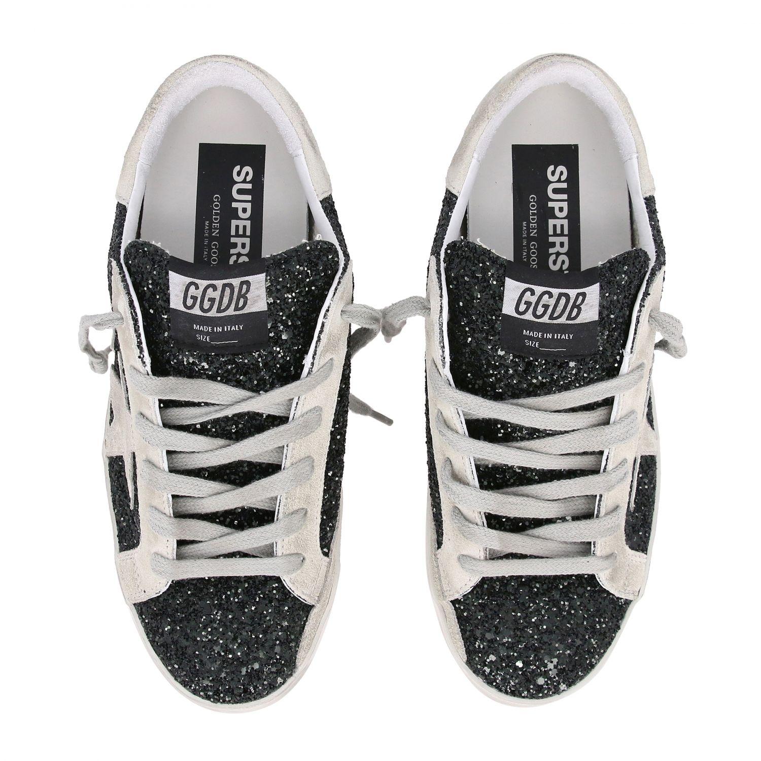 Golden Goose Superstar Golden Day Sneakers in Green Lyst