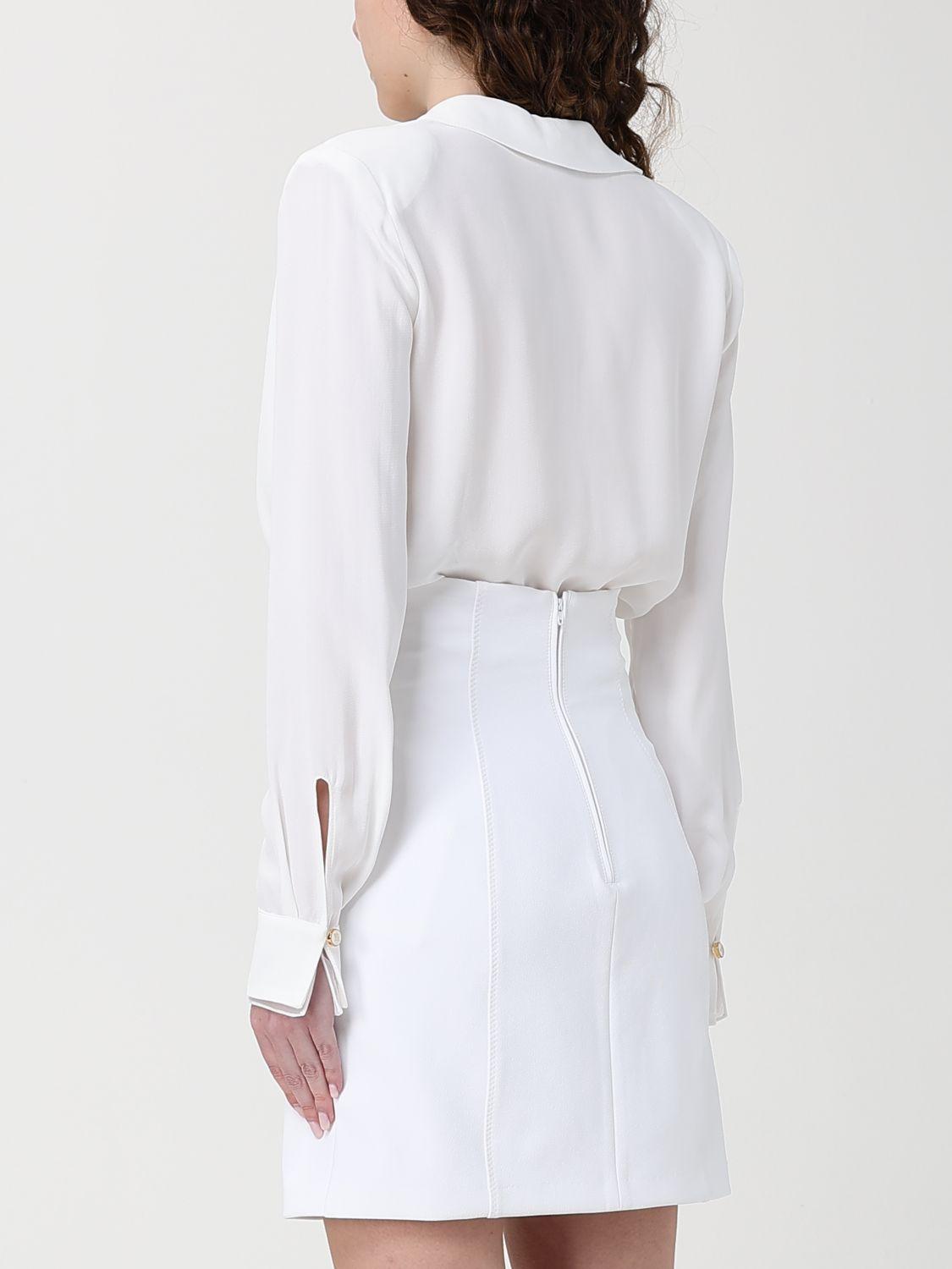 Chemise/blouse Elisabetta Franchi Femme - Couleur Blanc, Neuf Avec étiquettes, Référence 5244831G184639