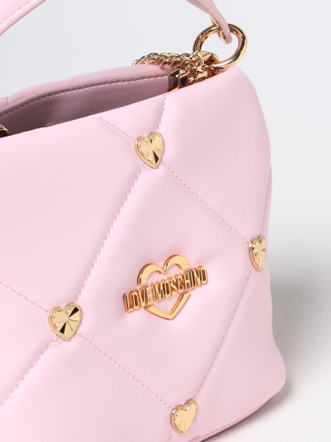 Love Moschino Mini Bag in Pink | Lyst