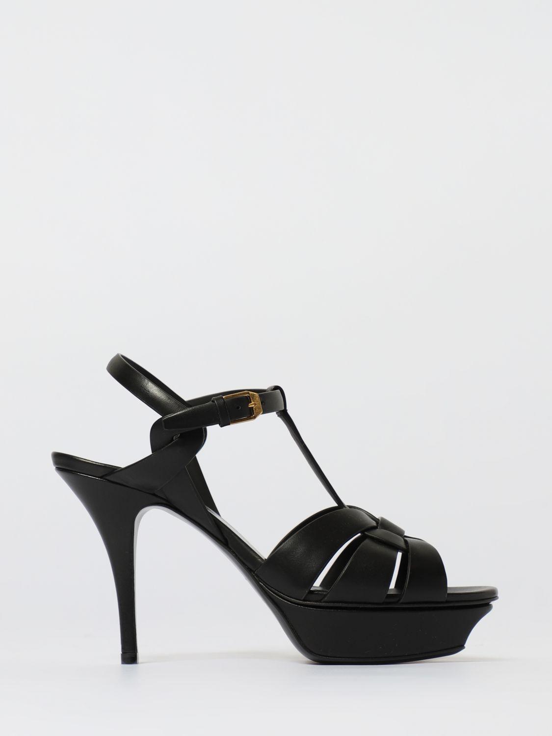 Women's Saint Laurent Flat sandals Lyst UK